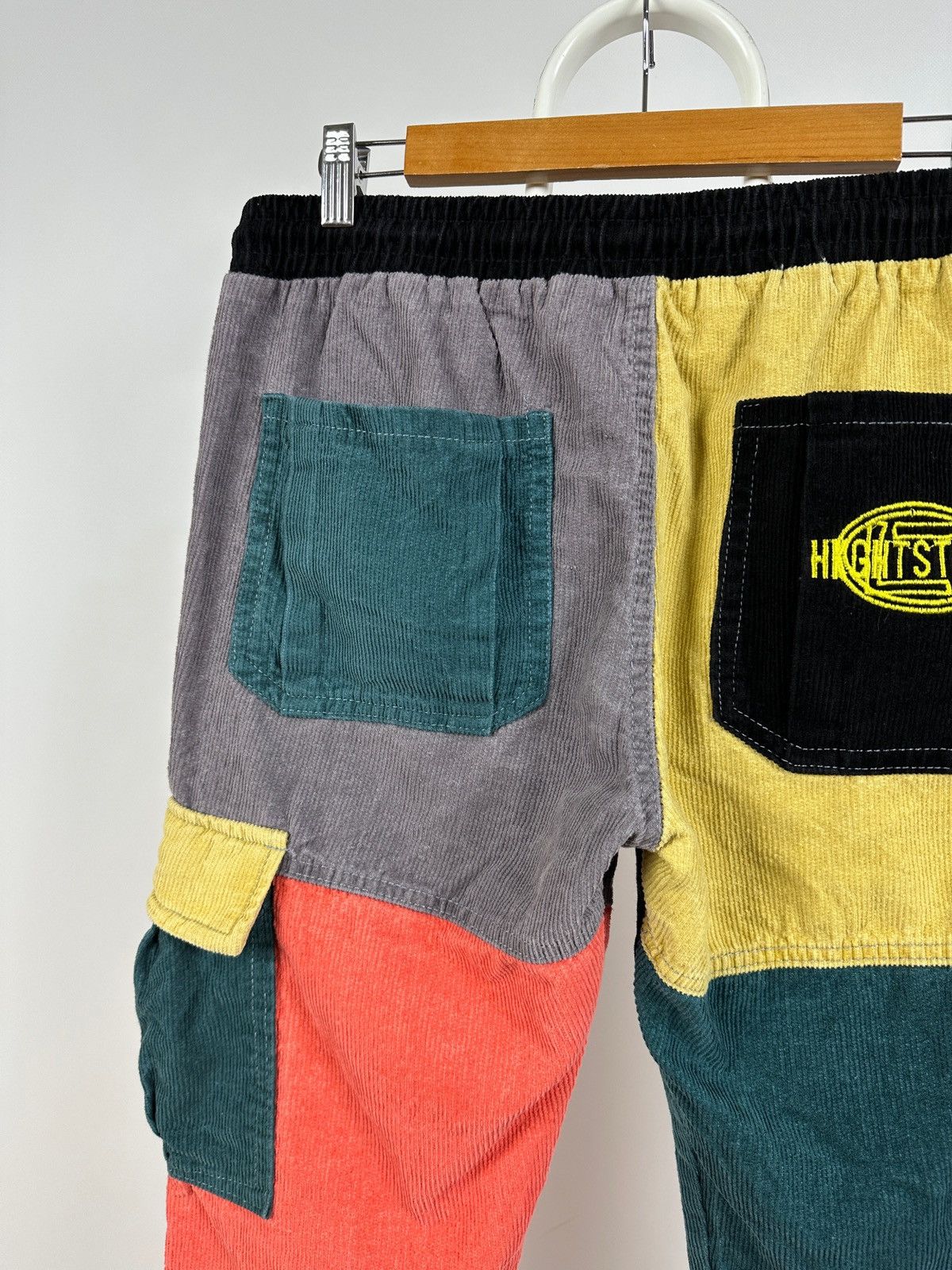 Japanese Brand Stussy x Coursemys Corduroy Patchwork Cargo Pants Size US 30 / EU 46 - 14 Thumbnail