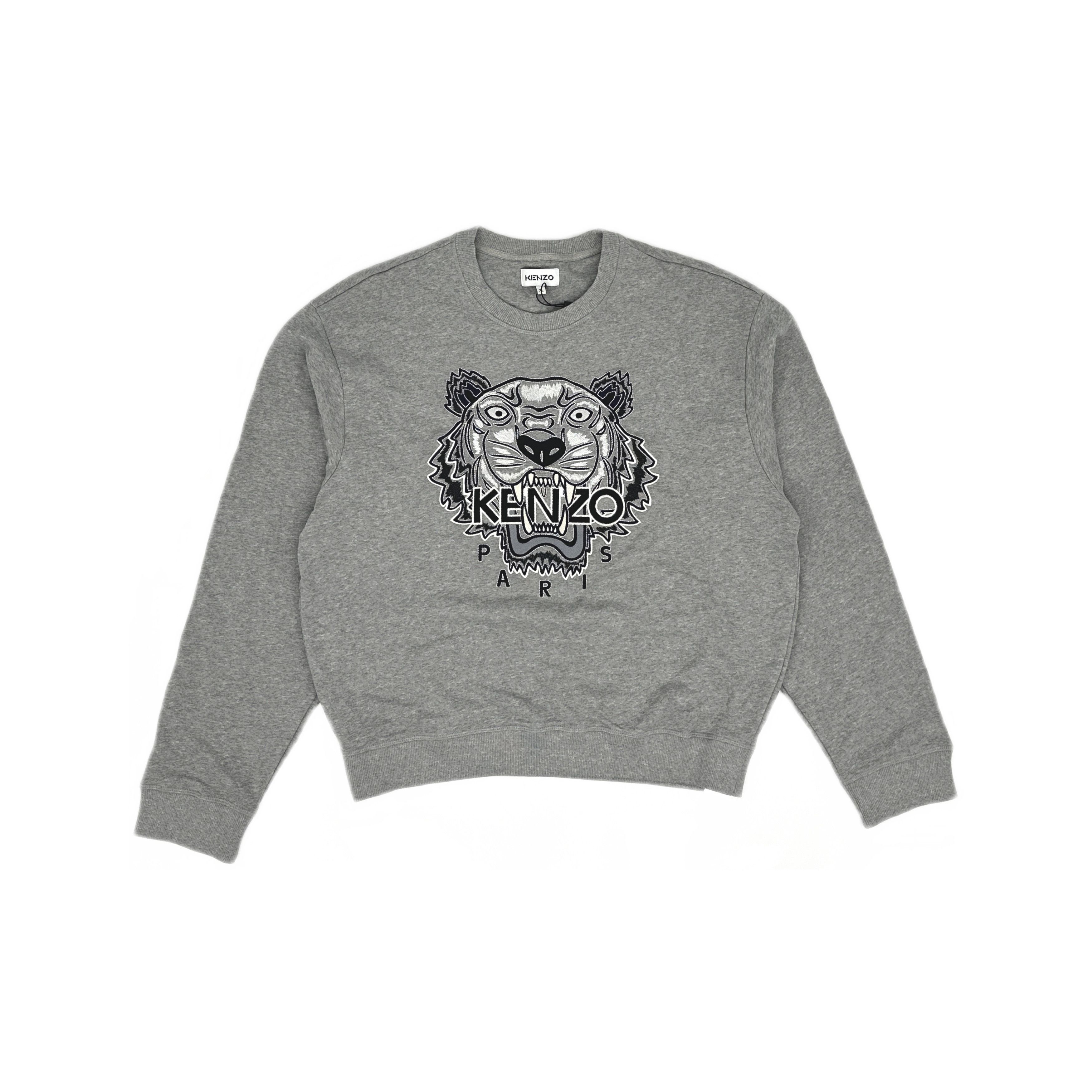 Kenzo KENZO Varsity Tiger Embroidery Sweatshirt XL Size US XL / EU 56 / 4 - 1 Thumbnail