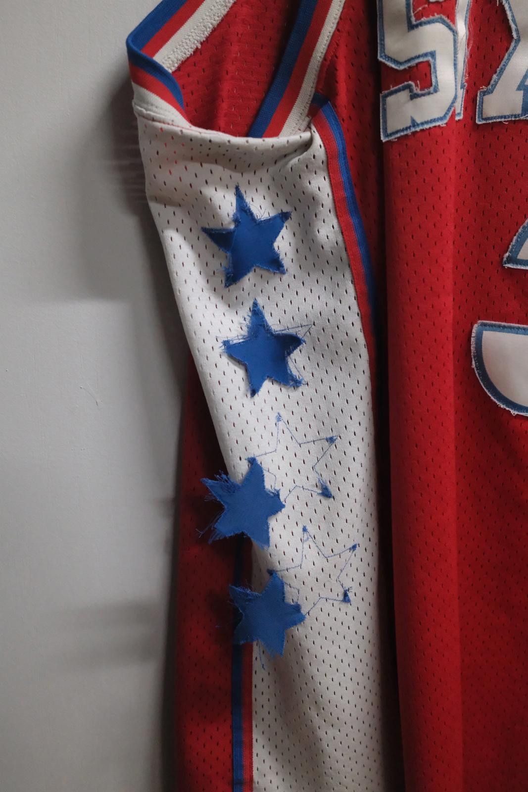 Nike 90s Nike Philadelphia 76ers Iverson #3 Red Basketball Jersey Size ONE SIZE - 9 Thumbnail