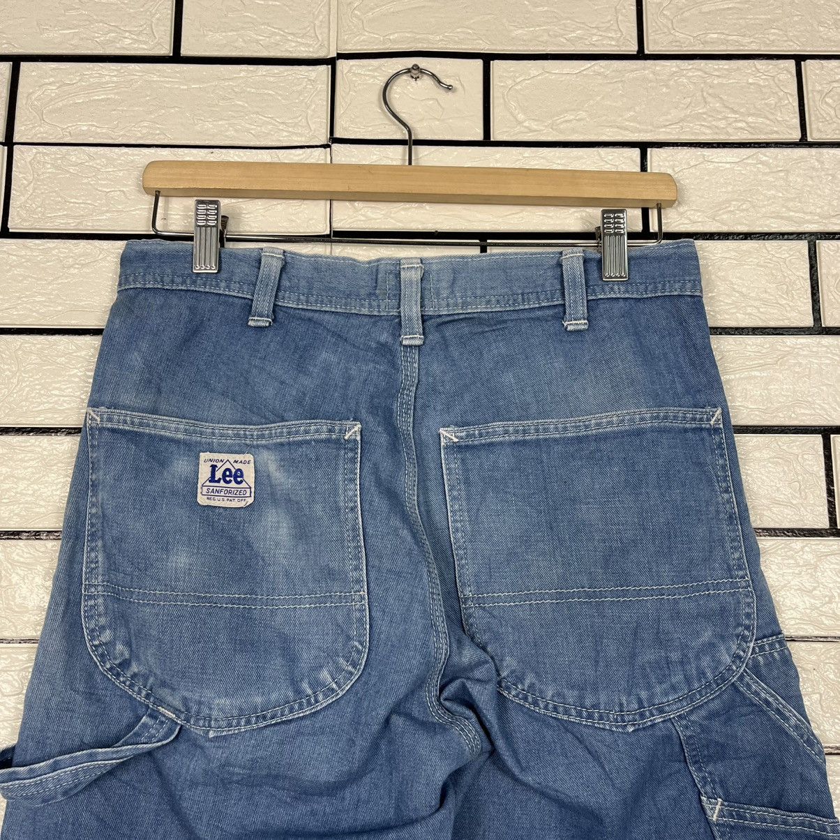 Lee Vintage Lee Union Made Workwear Denim Jeans Size US 29 - 8 Thumbnail