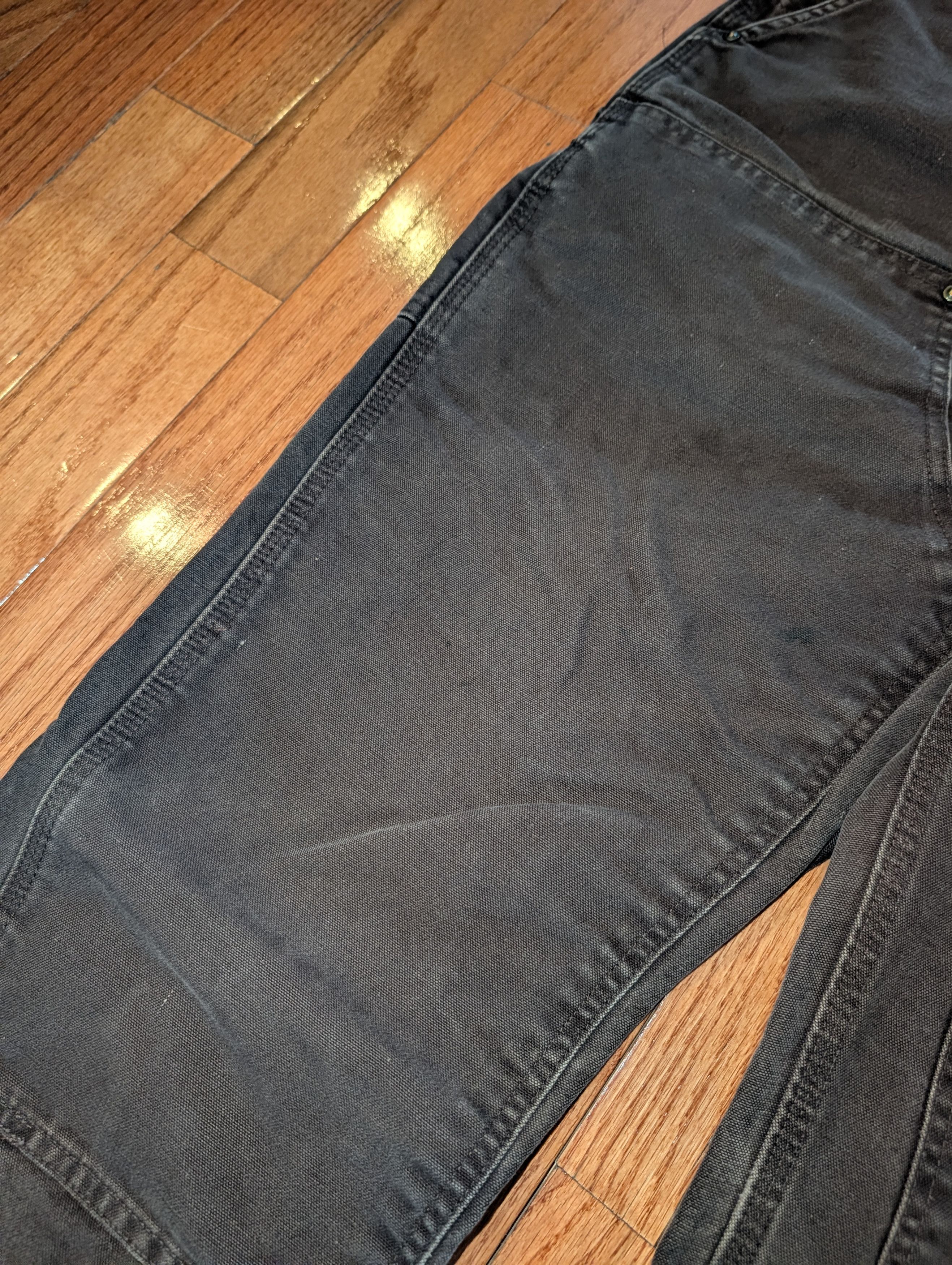 Carhartt Carhartt B136 DKB Double Knee Work Pants Brown 38x32 Size US 38 / EU 54 - 11 Thumbnail