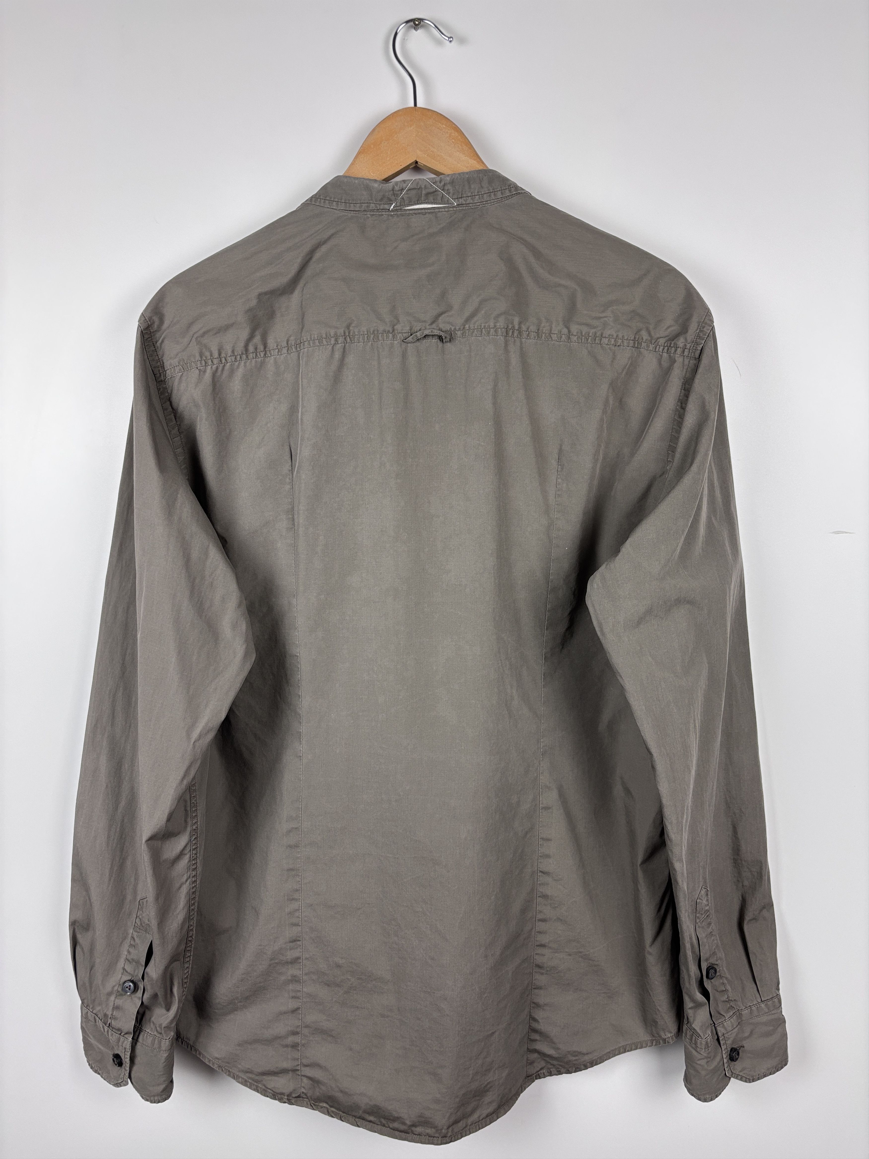 Dolce & Gabbana × Vintage Vintage Dolce & Gabbana Button Up Shirt Gray Mens Size 54 Size US M / EU 48-50 / 2 - 6 Thumbnail