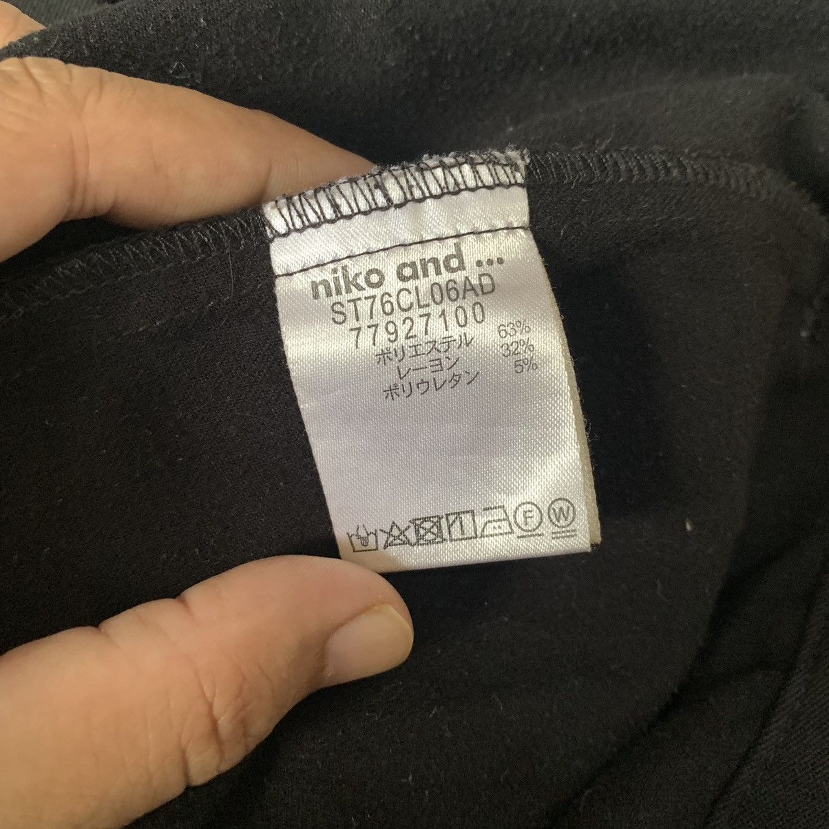 Japanese Brand × Vintage × Yohji Yamamoto Rare Japanese Brand Niko and Ultra Wide Leg Pleated Pants Size US 34 / EU 50 - 6 Thumbnail
