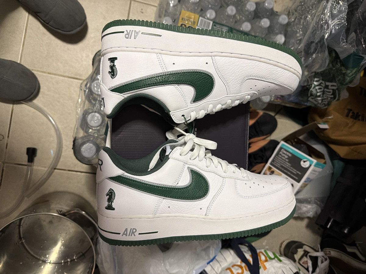 Nike LbJ AF1 “Horsemen” Size US 10 / EU 43 - 2 Thumbnail