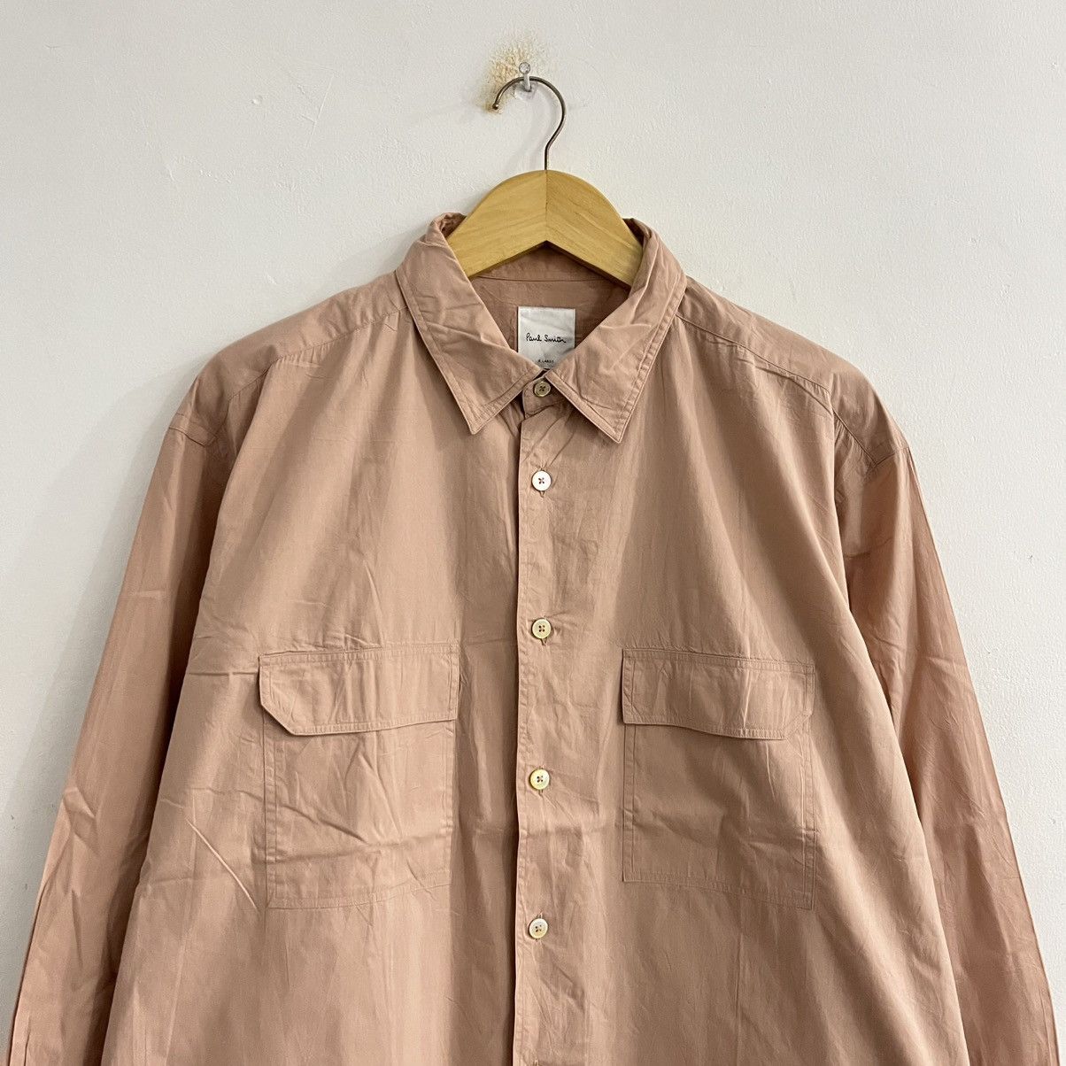 Paul Smith Paul Smith Double Pocket Button Up Shirt Size US XL / EU 56 / 4 - 2 Thumbnail