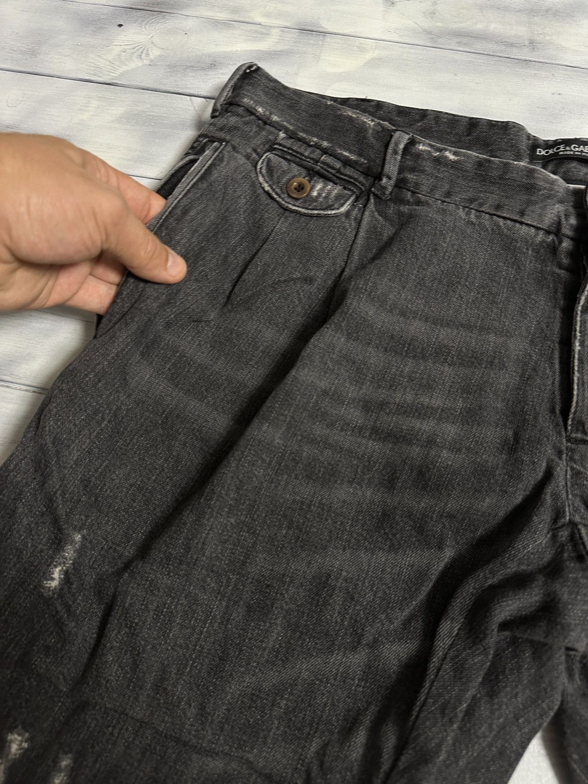 Dolce & Gabbana Rare Luxury Dolce&Gabbana Pants Denim Jeans Size US 34 / EU 50 - 5 Thumbnail