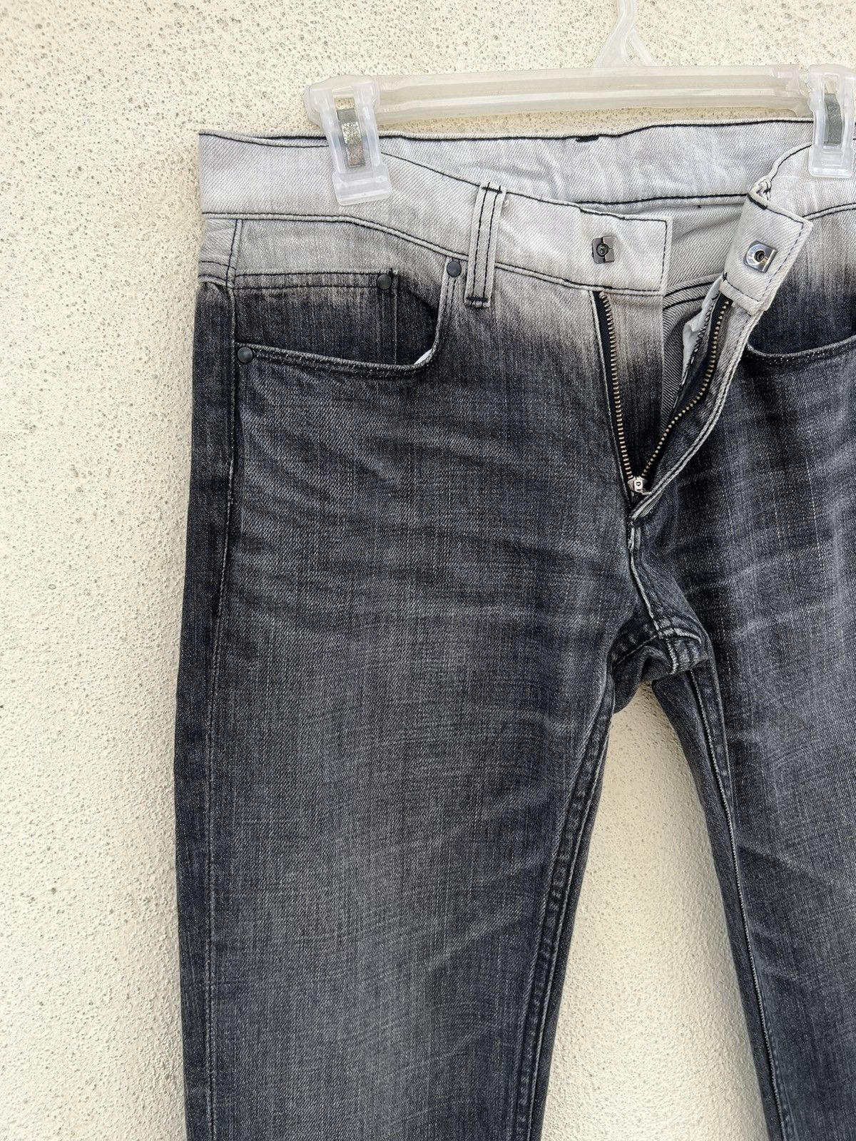 Fadeless Fadeless Japan Two Tones Denim Slim Jeans Size US 29 - 8 Thumbnail
