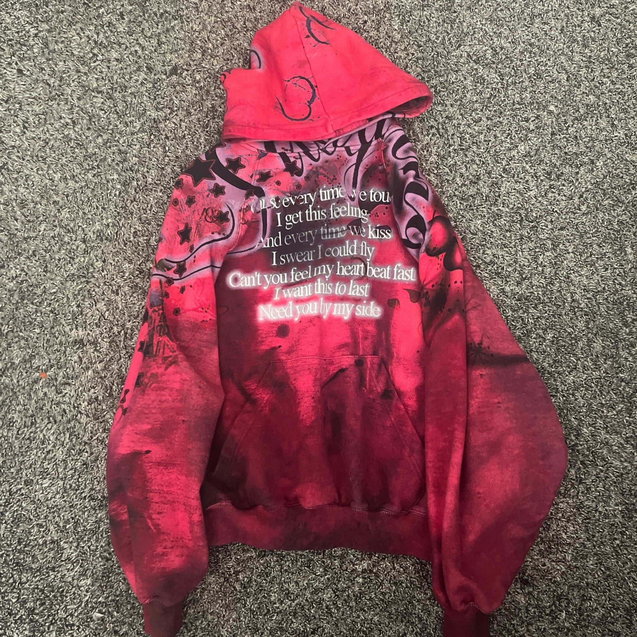 Death Grips × Praying praying Twins hoodie mary-kate ashley olsen
