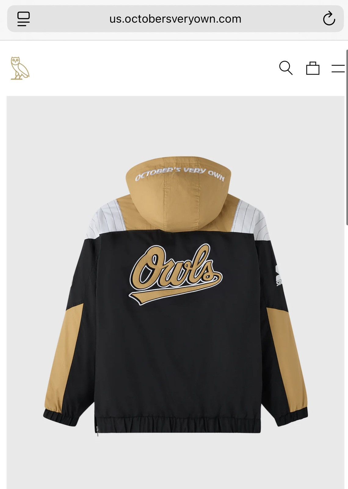 Other OVO Starter Jacket Size US XXL / EU 58 / 5 - 4 Thumbnail