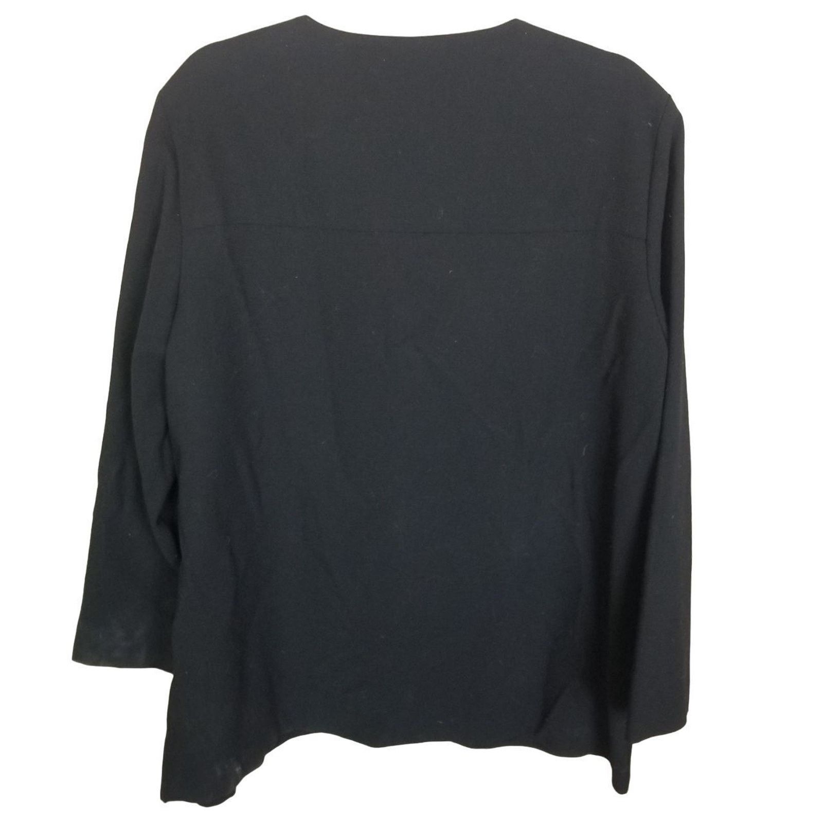 Eileen Fisher Vintage Eileen Fisher Wool Shacket Classic Minimalist L Size L / US 10 / IT 46 - 7 Thumbnail