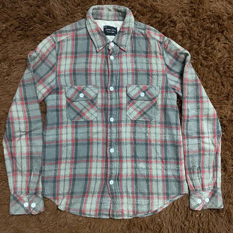 Number (N)ine Number (N)ine05aw THE HIGH STEETShow mottled old shirts bal Size US L / EU 52-54 / 3 - 1 Thumbnail
