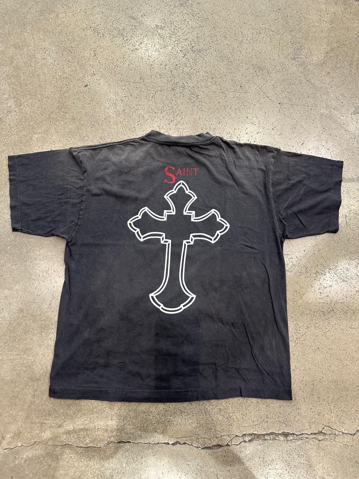 Saint Michael SAINT Mxxxxxx - 2Pac Tee Black Size US XXL / EU 58 / 5 - 4 Thumbnail