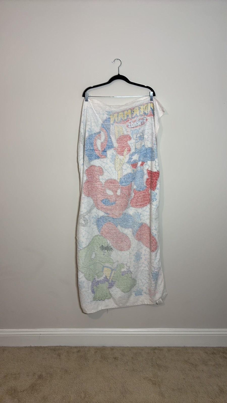 Marvel Comics × Vintage Vintage Marvel Spider-Man Towel Size ONE SIZE - 4 Thumbnail