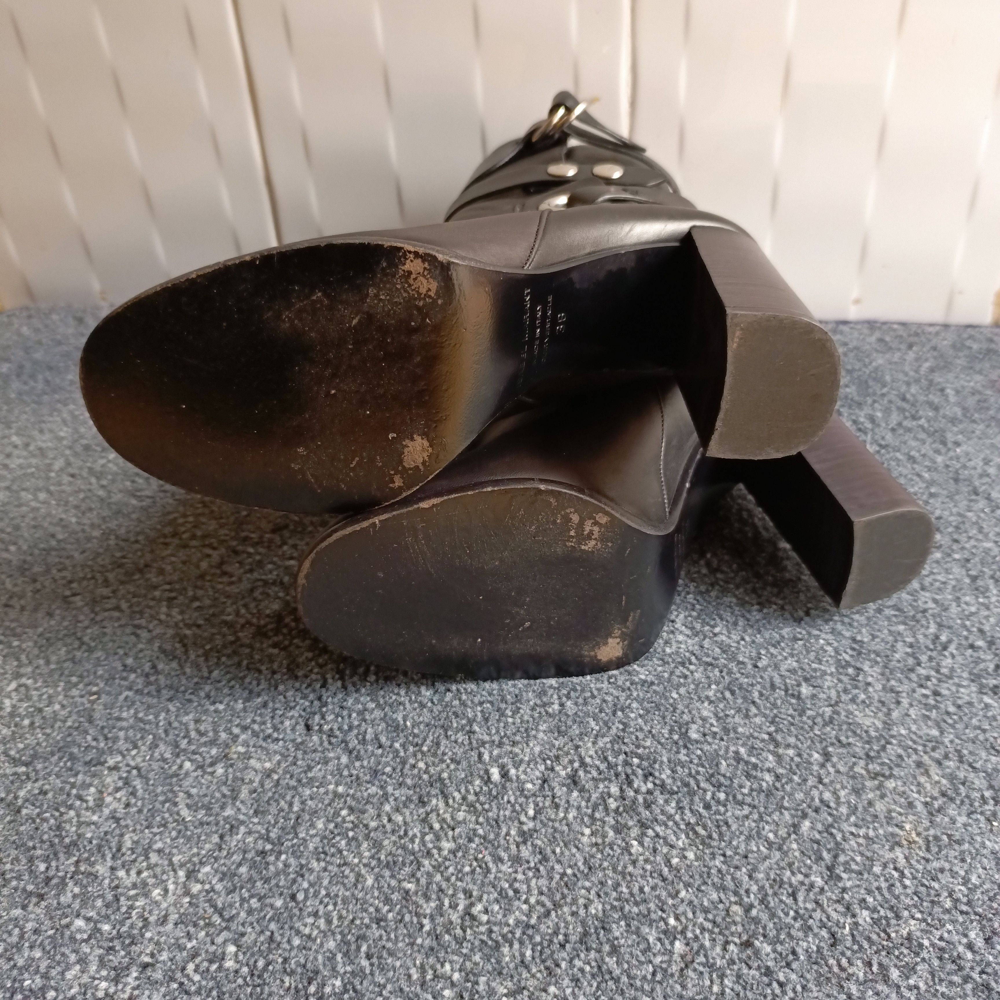 Isabel Marant Isabel Marant Black Women's Ankle Boots EU Size 38 / US 8 Size US 8 / IT 38 - 6 Thumbnail