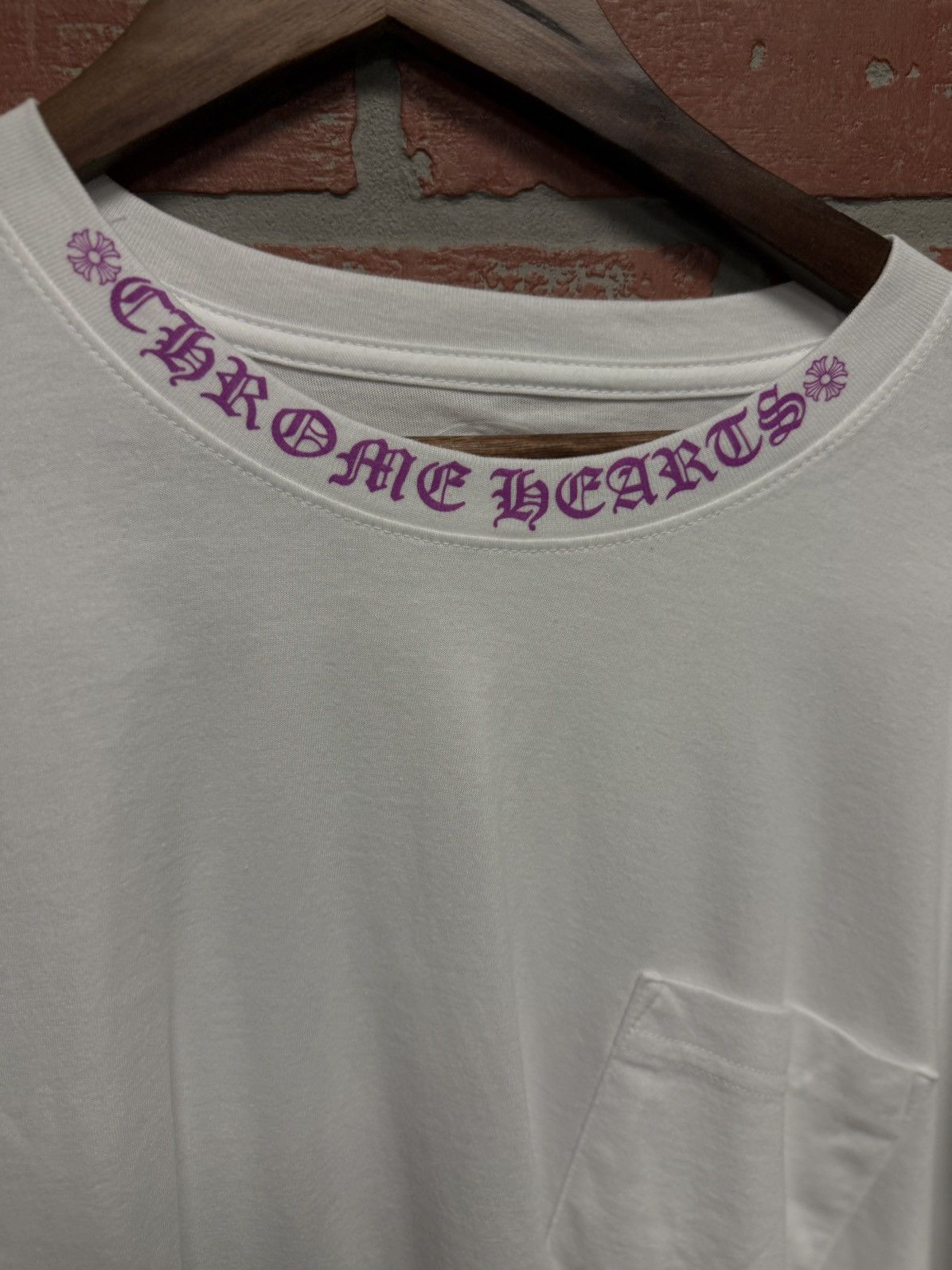 Chrome Hearts Chrome Hearts White Purple Long Sleeve XL NEW Size US XL / EU 56 / 4 - 8 Thumbnail