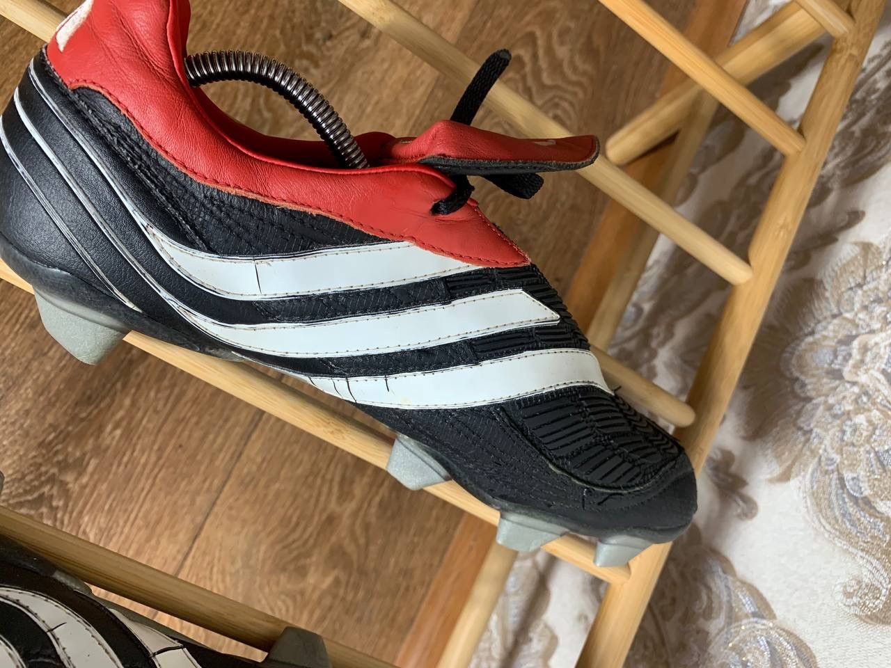 Adidas × Vintage VERY RARE ADIDAS PREDATOR KARNIVOR X-TRX SG F50 SOCCER SHOES Size US 9 / EU 42 - 8 Thumbnail