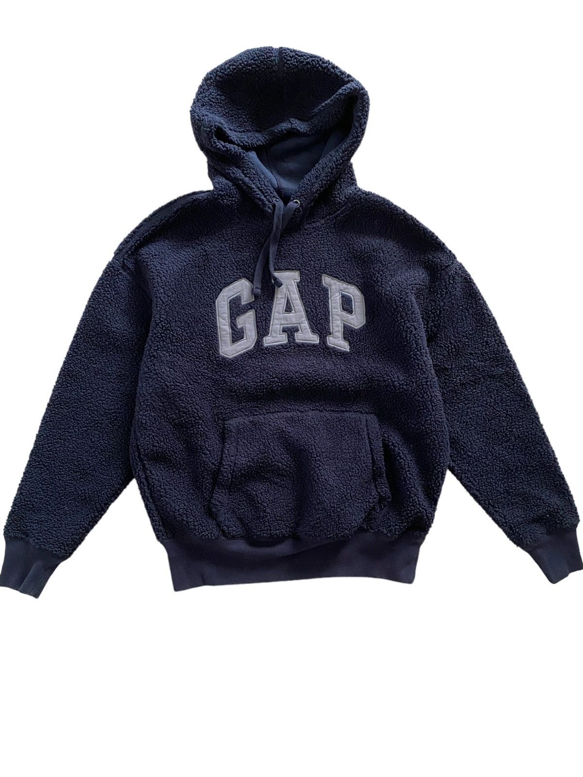 Gap Vintage TravisScott Sherpa fleece Rare Y2K GAP Hoodie Size US L / EU 52-54 / 3 - 6 Thumbnail