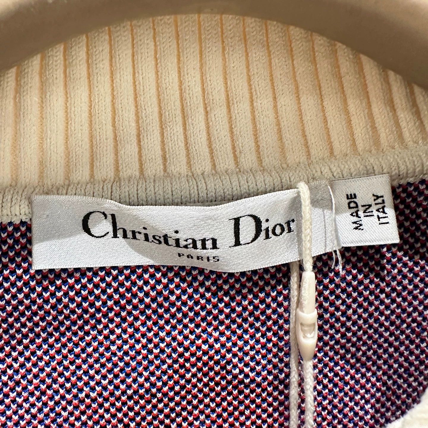 Christian Dior Monsieur Christian Dior apr446 8 Racing Zip Jacket W34 Viscose Size XS / US 0-2 / IT 36-38 - 3 Thumbnail