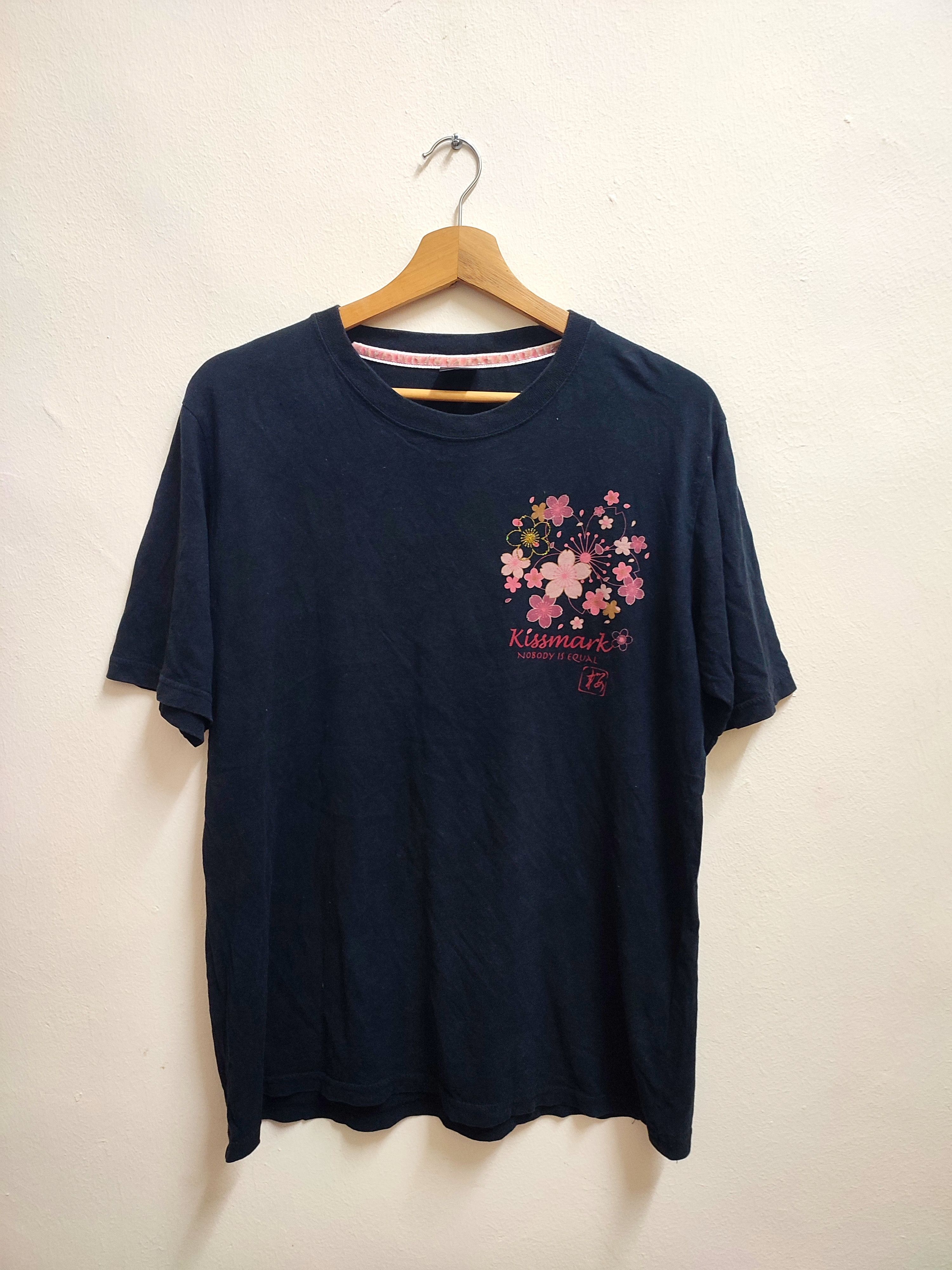 Japanese Brand Kissmark Japanese Cherry Blossom T-shirt Size US L / EU 52-54 / 3 - 3 Thumbnail