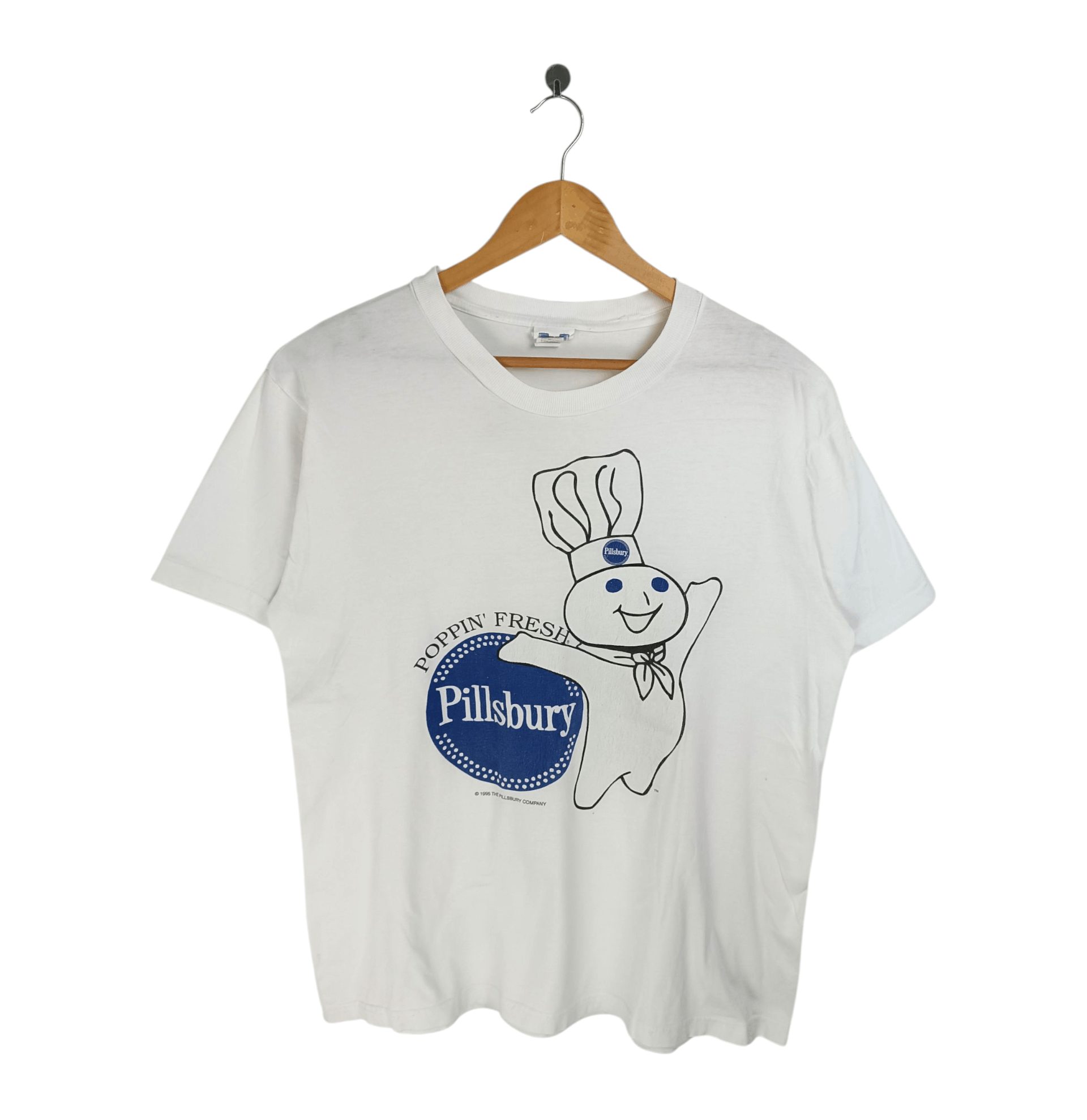 Vintage VINTAGE 90'S PILLSBURY POPPIN FRESH VERY RARE TEE Size US L / EU 52-54 / 3 - 1 Thumbnail