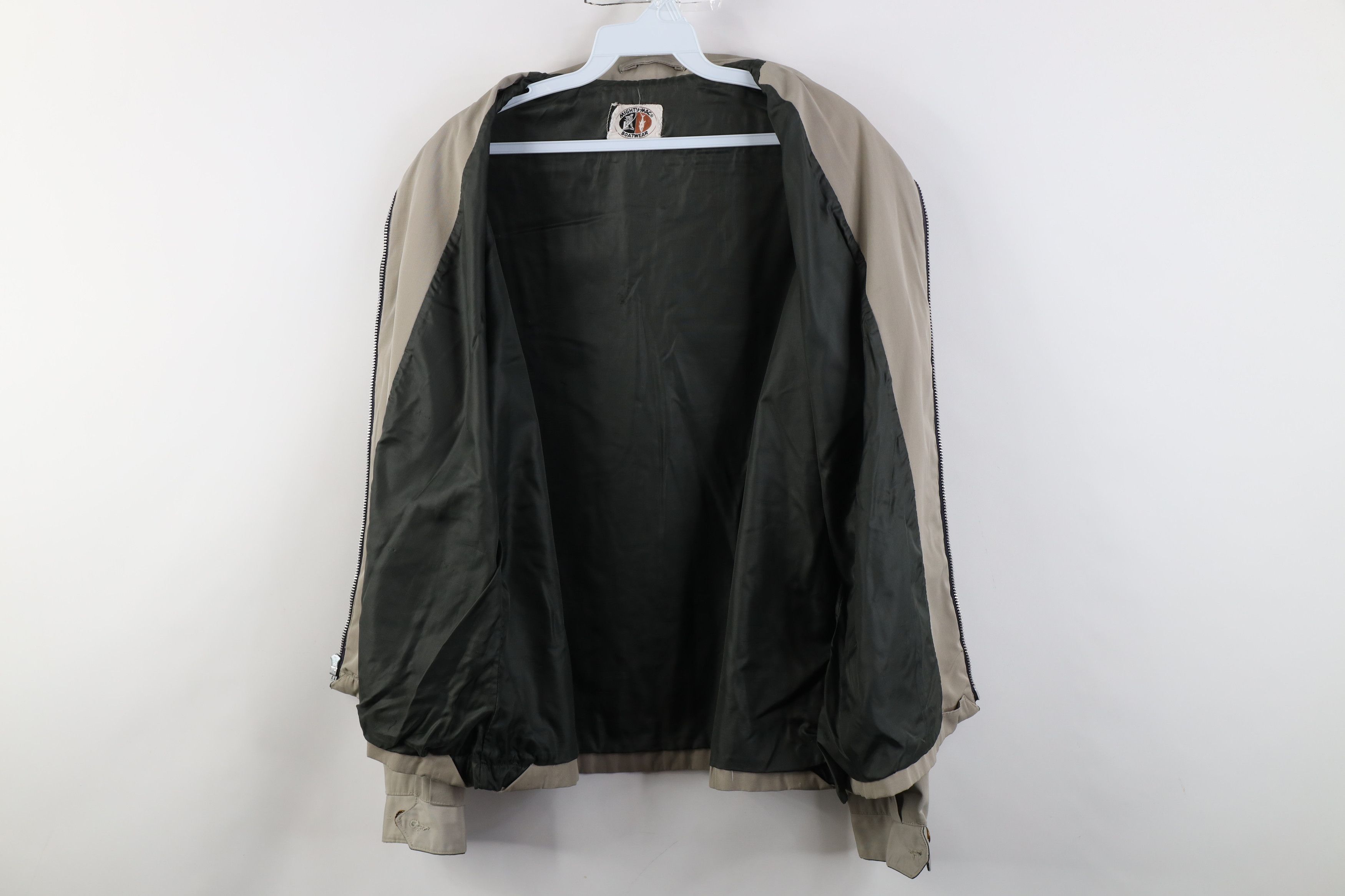 Vintage Vintage 70s Streetwear Sailing Full Zip Bomber Jacket USA Size US L / EU 52-54 / 3 - 10 Thumbnail