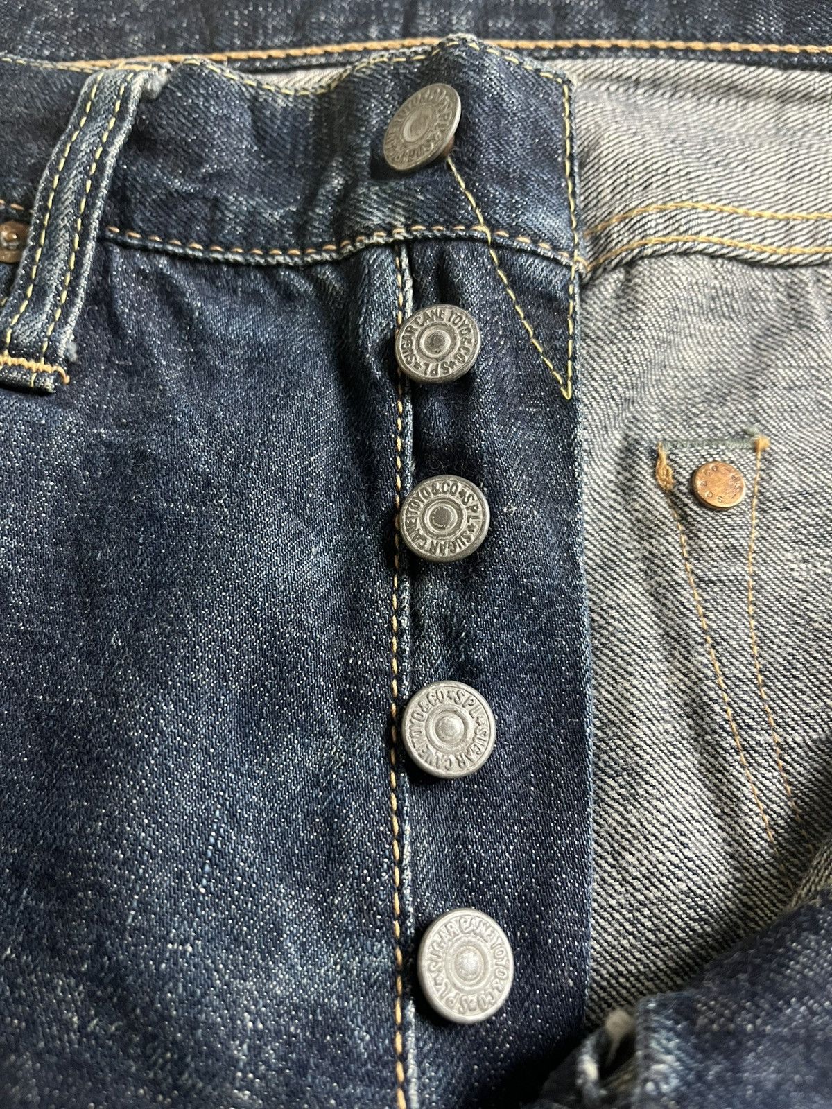 Mister Freedom × Sugar Cane Sugarcane Selvedge denim Lot 2009 Size US 32 / EU 48 - 6 Thumbnail