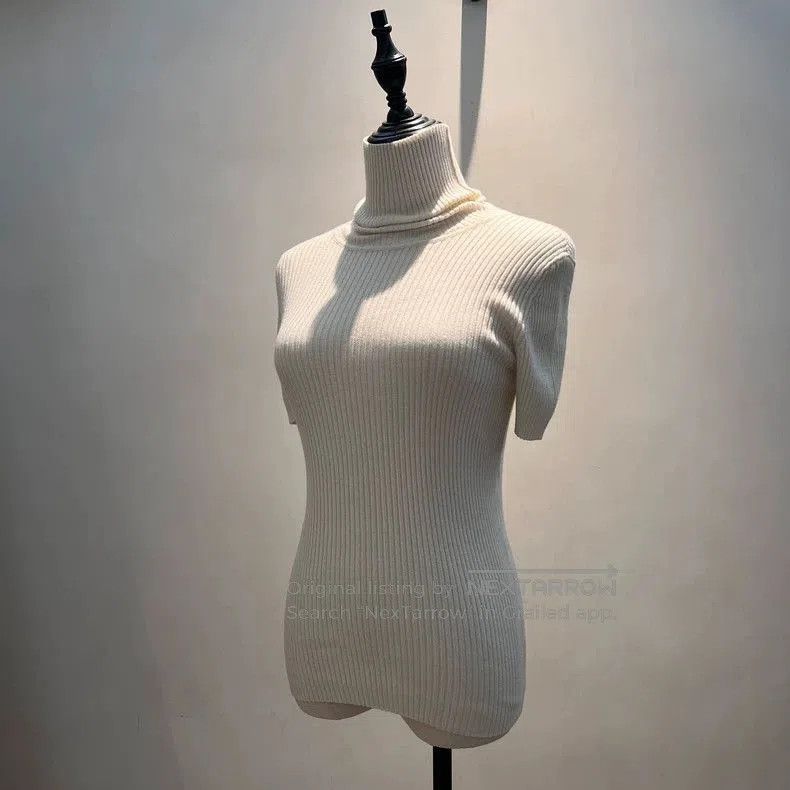 Chrome Hearts Chrome Hearts Beige Cross High Neck Sweater . Size US M / EU 48-50 / 2 - 2 Thumbnail