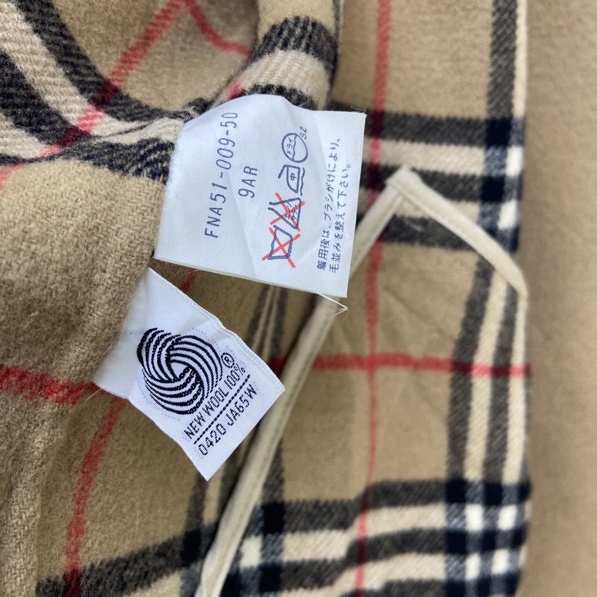 Burberry Prorsum Vintage Burberrys Prorsum Nova Check Wool Cashmere Coat Size M / US 6-8 / IT 42-44 - 23 Thumbnail