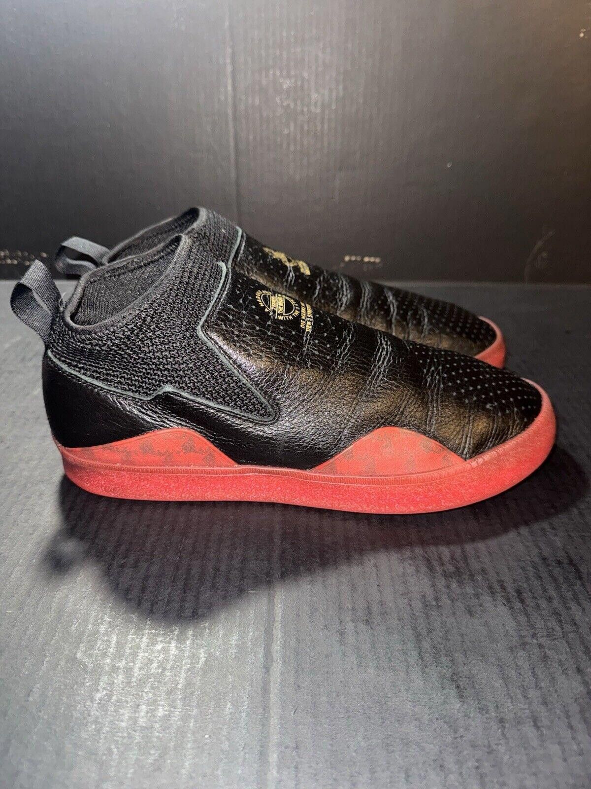 Adidas Adidas Men's 3ST.002 Black Scarlet B96261 Na-kel Smith Sz 10 Size US 10 / EU 43 - 1 Thumbnail