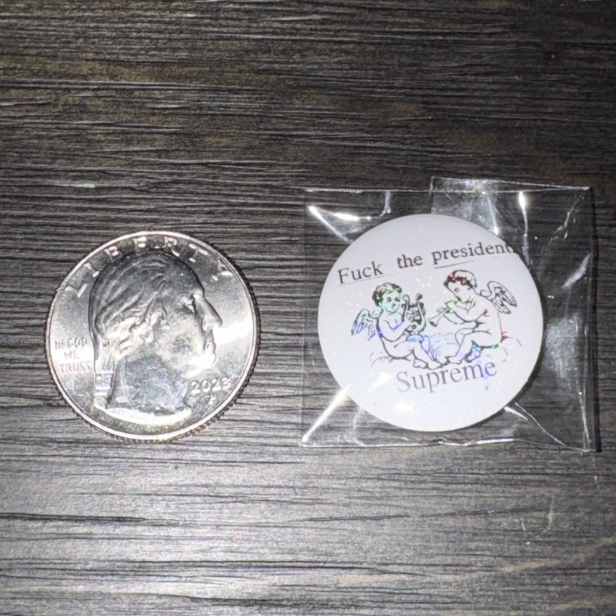 Supreme NEW Supreme Fuck The President Pin SS17 Size ONE SIZE - 2 Thumbnail