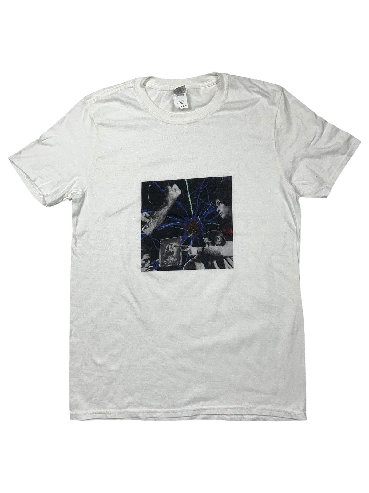 Vintage Vintage Jesus Drugs Pistol T-shirt Charles Manson Size US M / EU 48-50 / 2 - 2 Thumbnail