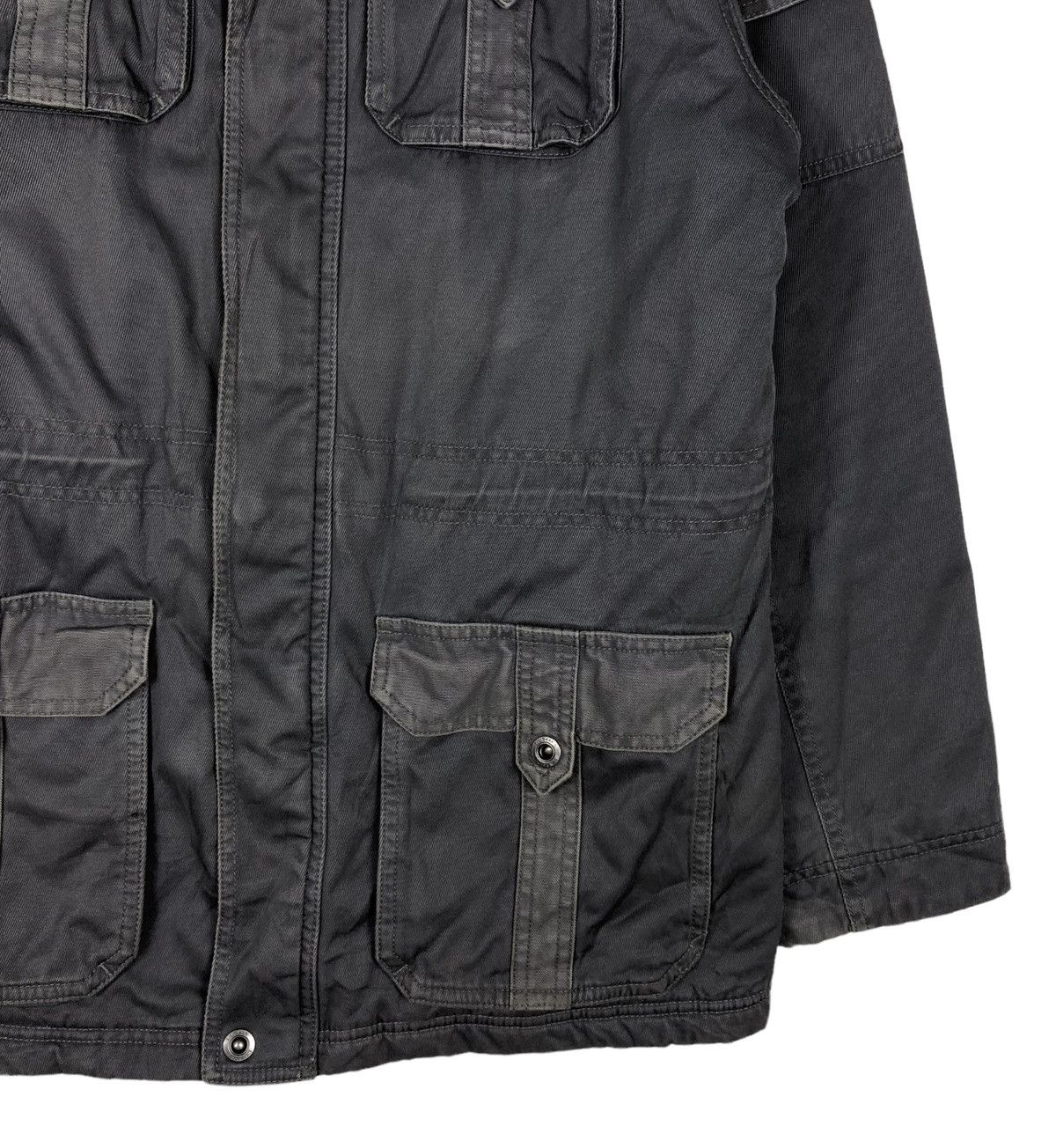 Japanese Brand 🔥VINTAGE BIKER JACKET L.L.BEAN MULTI POCKET CARGO Size US L / EU 52-54 / 3 - 5 Thumbnail