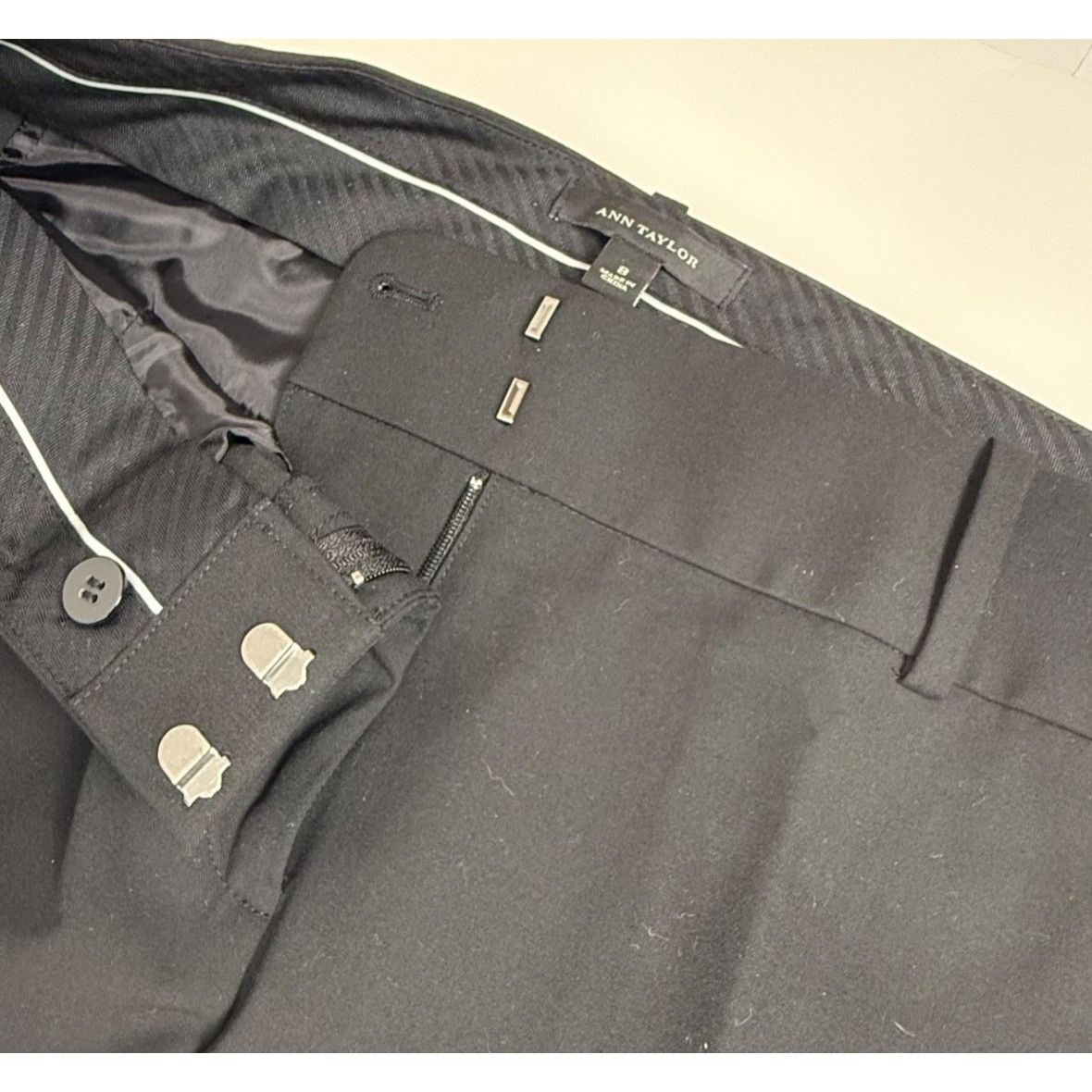 Ann Taylor Ann Taylor Women's Stretch Classic Dress Pants Slacks Size 8 Size 30" / US 8 / IT 44 - 3 Thumbnail