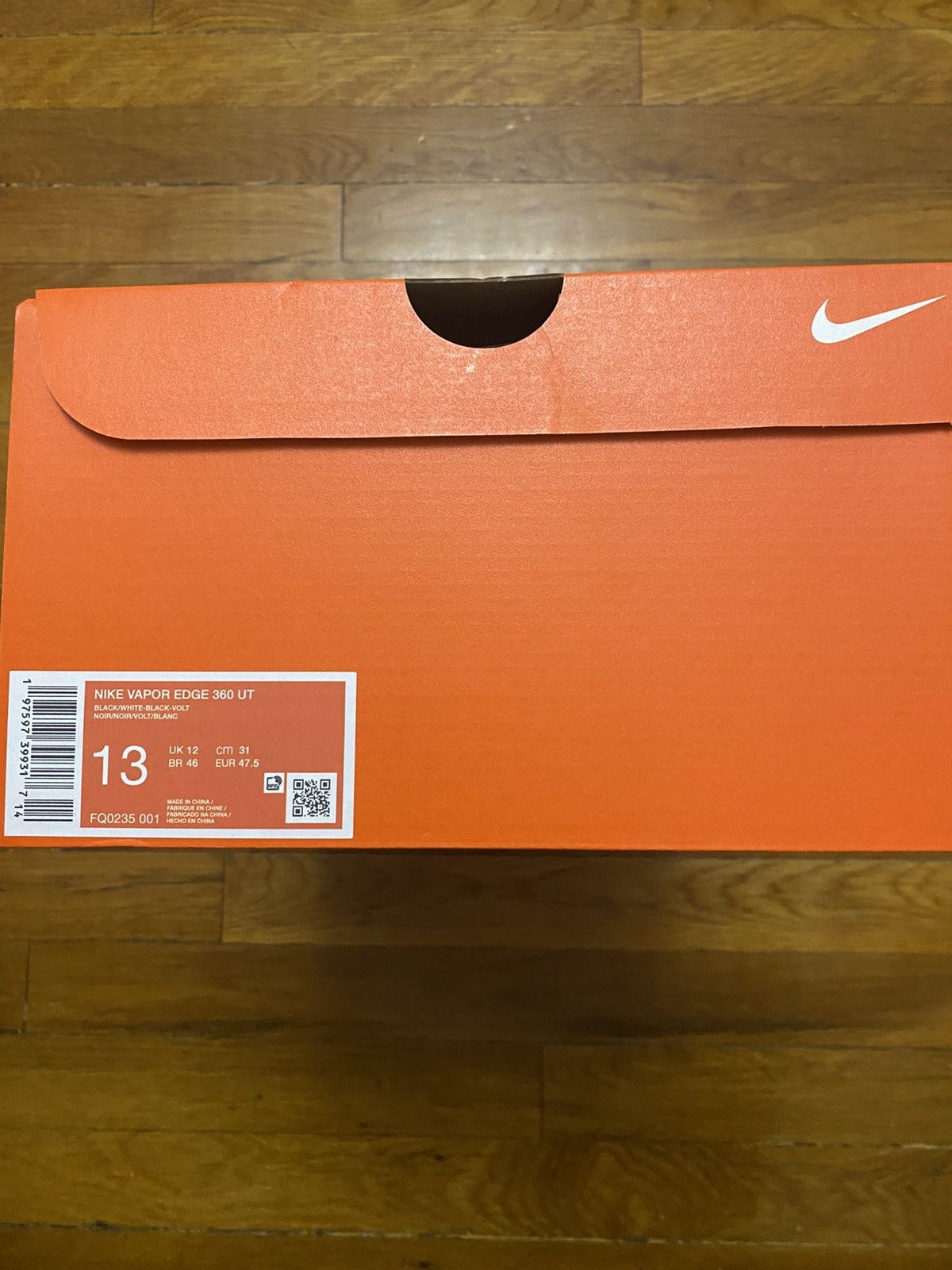 Nike Size 13 - Nike Vapor Edge 360 Untouchable Black Men’s Size US 13 / EU 46 - 10 Thumbnail