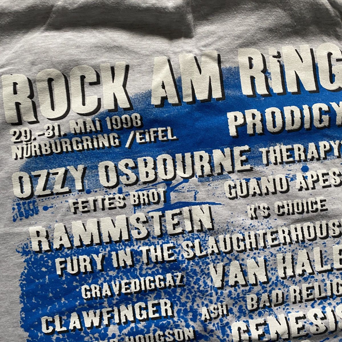 Band Tees VINTAGE 1998 MTV ROCK AM RING RARE FEST BAND T SHIRT 71 Size US XL / EU 56 / 4 - 7 Thumbnail