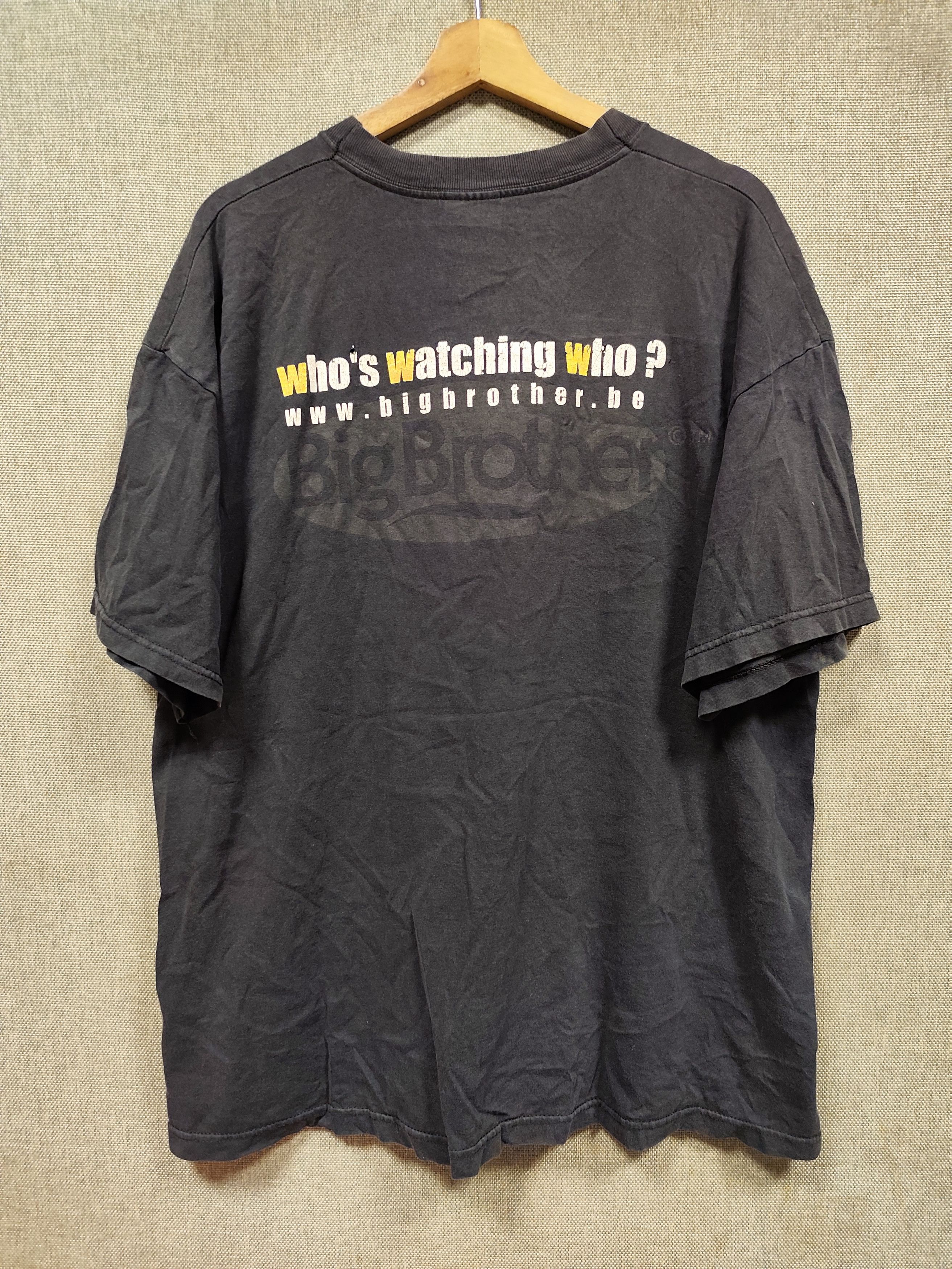 Vintage Vintage T Shirt Big Brother (American TV series) Size US XL / EU 56 / 4 - 2 Thumbnail
