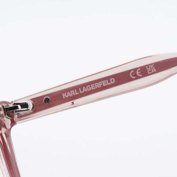 Karl Lagerfeld Karl Lagerfeld KL6155 652 Eyeglasses Antique Rose 53mm Size ONE SIZE - 8 Thumbnail