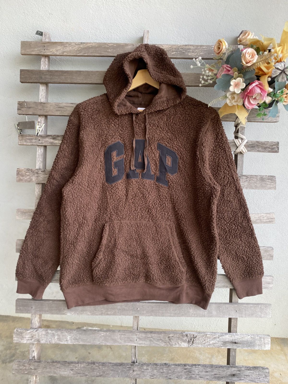 Gap GAP sherpa hoodie - oversizes 23.5” x 28.5” Size US L / EU 52-54 / 3 - 2 Thumbnail