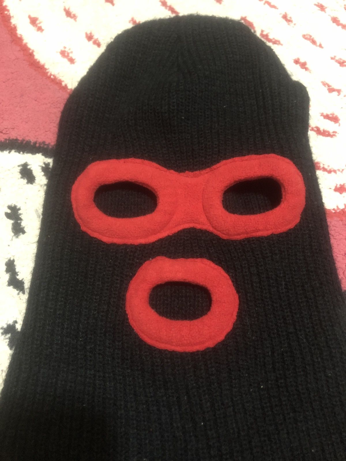 Japanese Brand Halloween Balaclava Full Plain Black #002 Size ONE SIZE - 3 Thumbnail