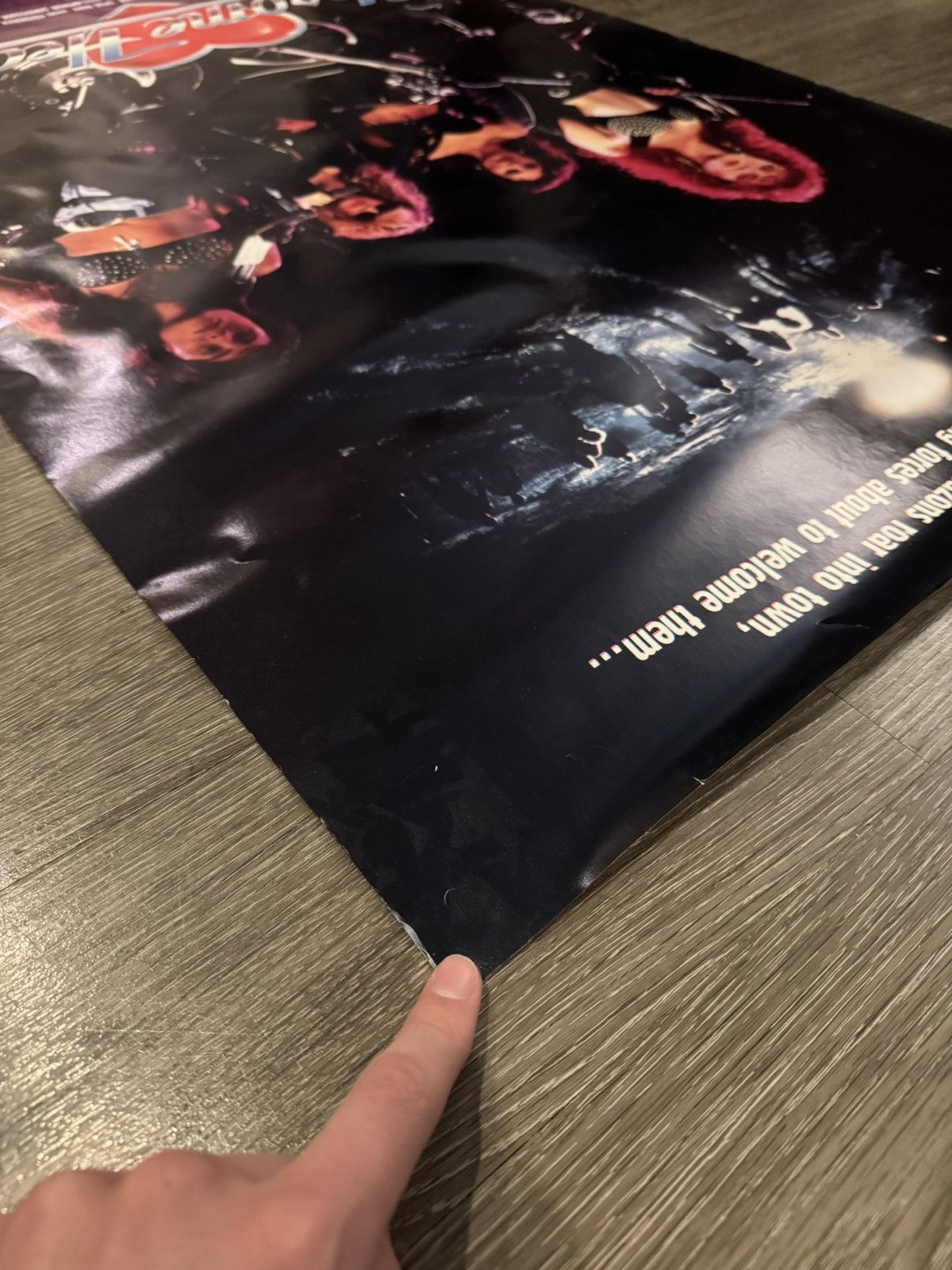 Chrome Hearts Chrome Hearts 1989 Working Title Original Theater Poster Art Size ONE SIZE - 6 Thumbnail