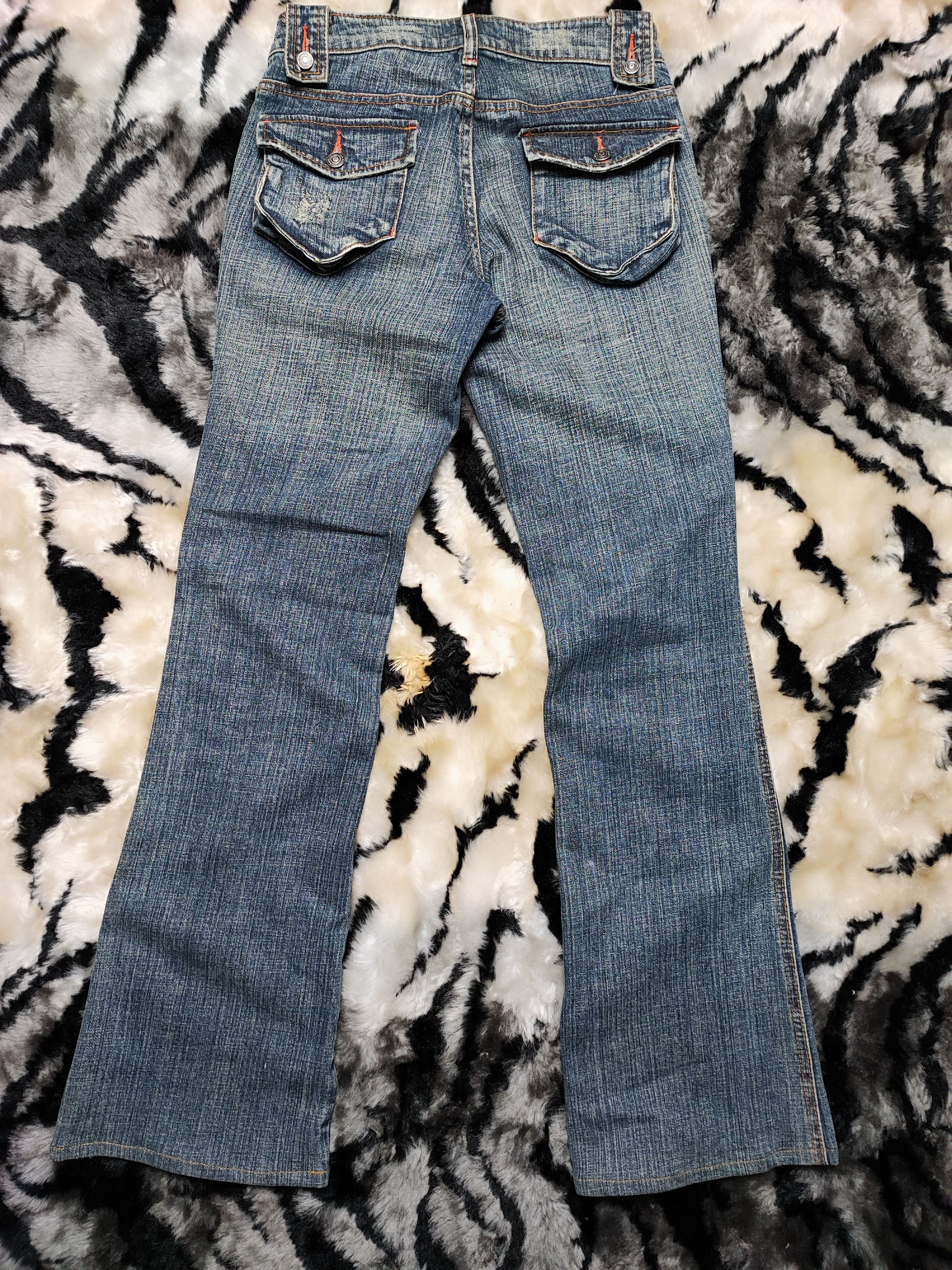 Hysteric Glamour Flare Bush Pants Jeans Camel Road Mud Rusty Bootcut Size US 27 - 6 Thumbnail