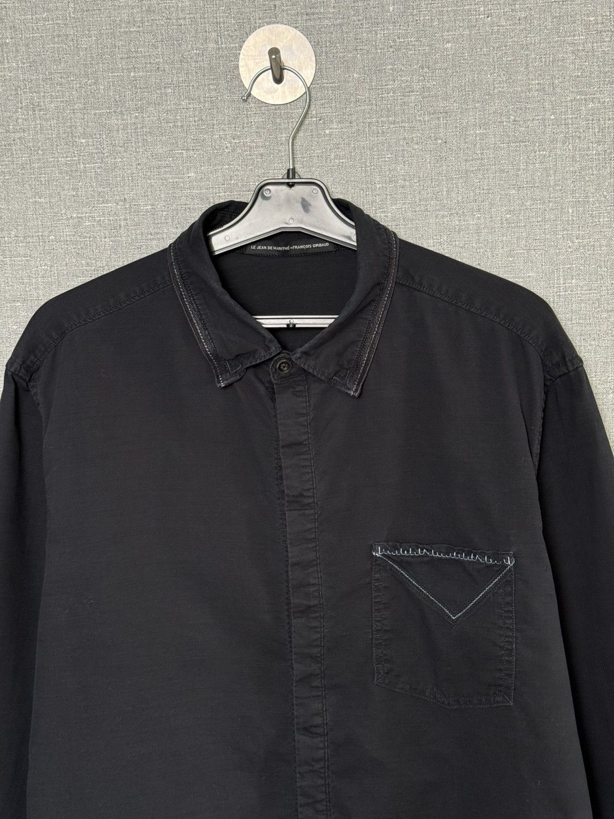Marithe + Francois Girbaud Le Jean De Marithe + Francois Girbaud Men’s Button Shirt Size US M / EU 48-50 / 2 - 2 Thumbnail