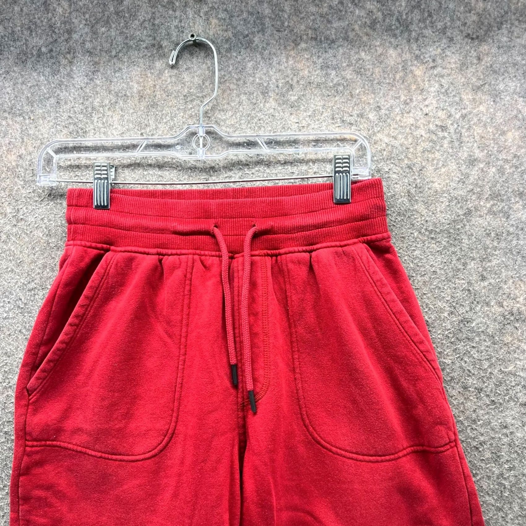 Under Armour Under Armour Shorts Mens Small Red Fleece HeatGear Drawstring Logo Loose Fit Size US 29 - 6 Thumbnail