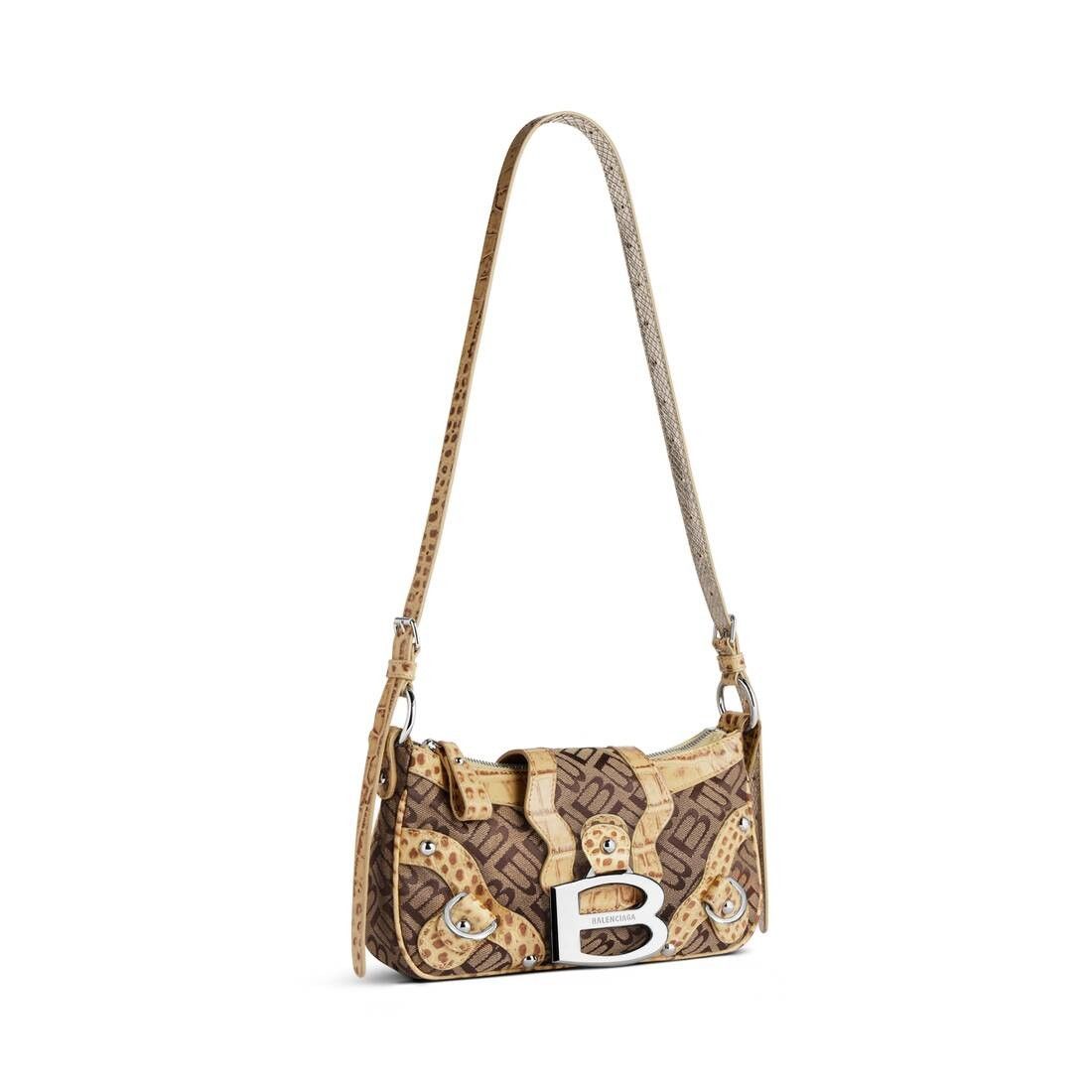 Balenciaga o1tr1nto1025 Size: OS / Essex Small Shoulder Bag in Beige Size ONE SIZE - 2 Thumbnail