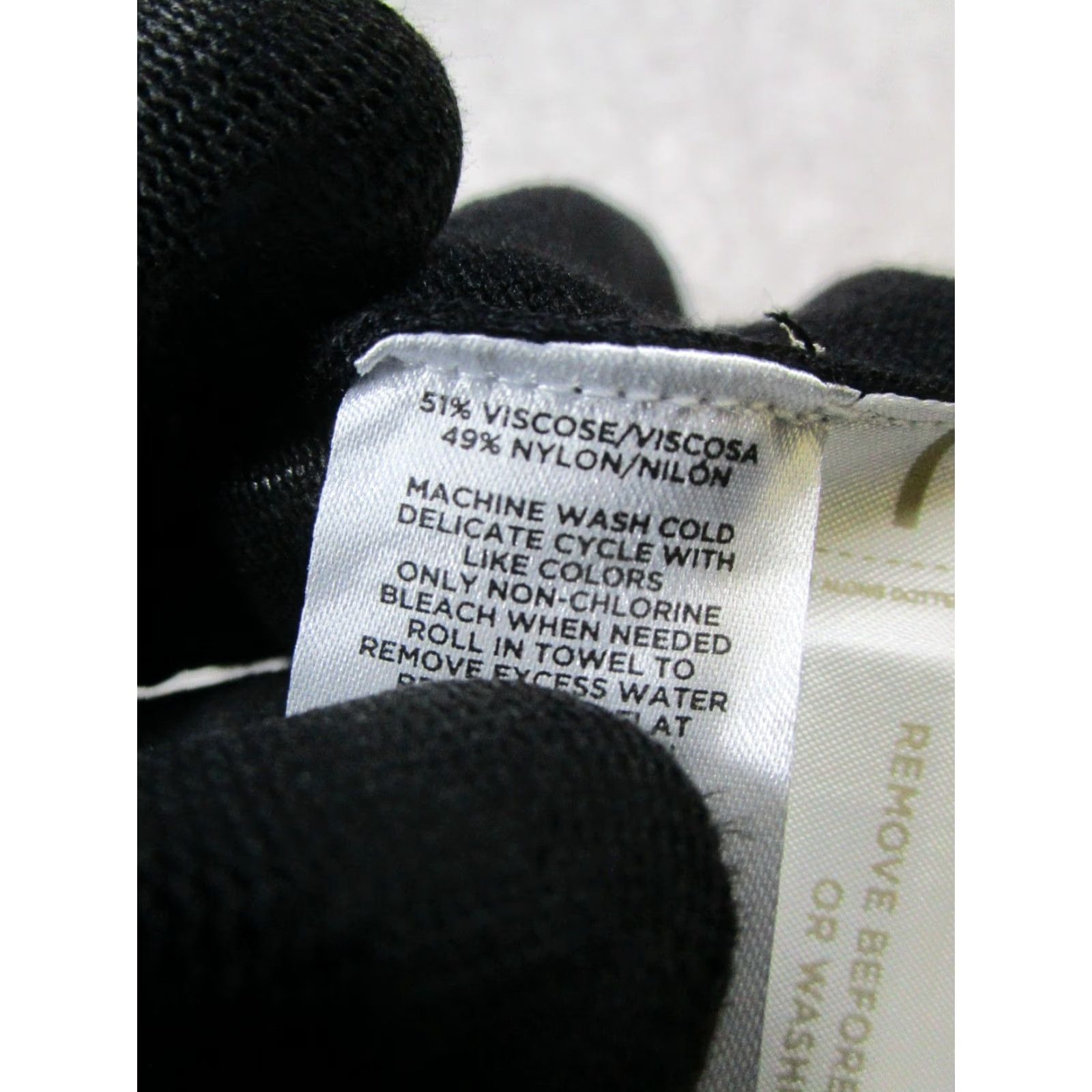 Ann Taylor VINTAGE Ann Taylor Vest Shirt Womens M Black Knit Mock Neck Sleeveless Sweater Casual Womens Size M / US 6-8 / IT 42-44 - 5 Thumbnail