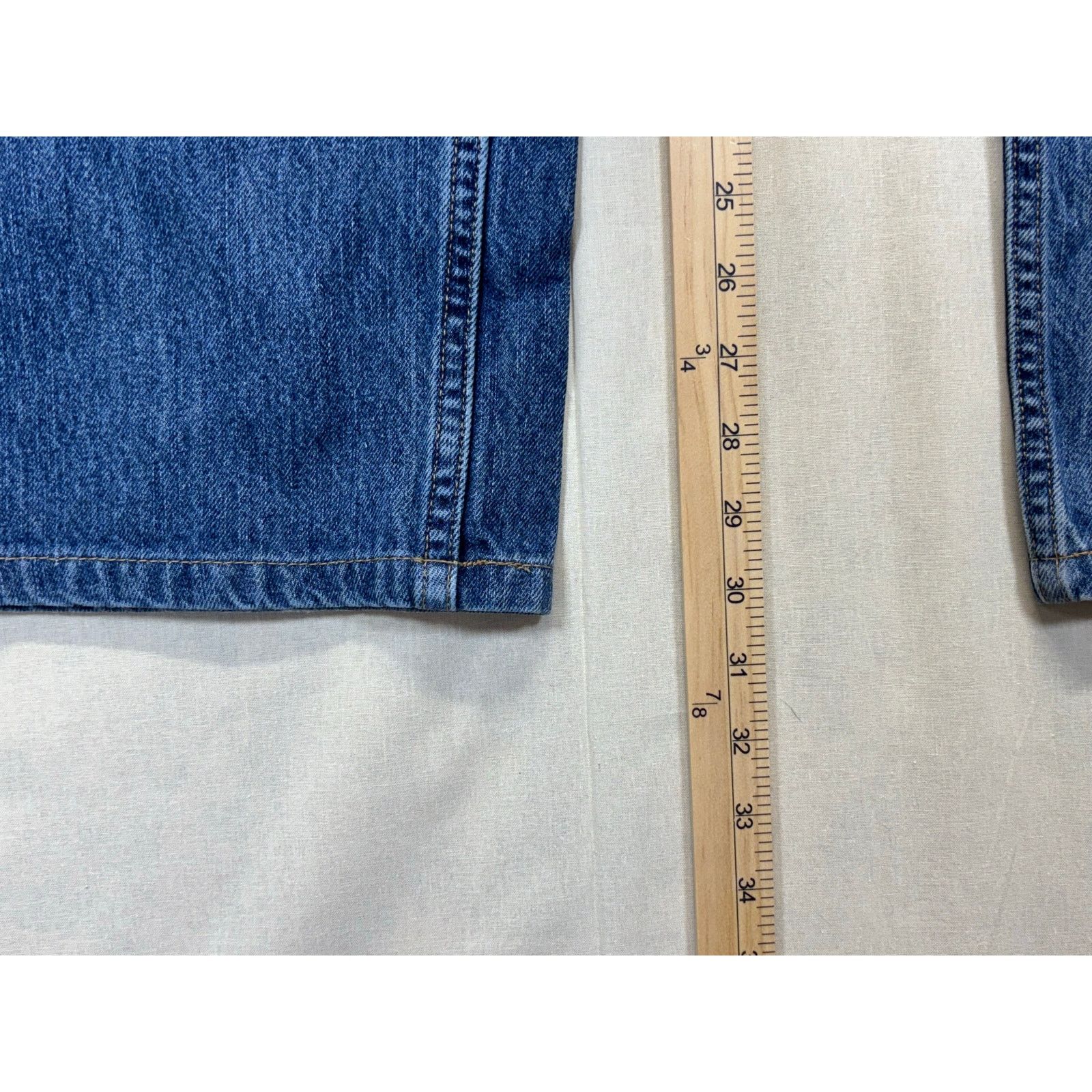 Harley Davidson Harley Davidson Men's Jeans Denim Blue Straight Leg 42x34 Size US 42 / EU 58 - 4 Thumbnail