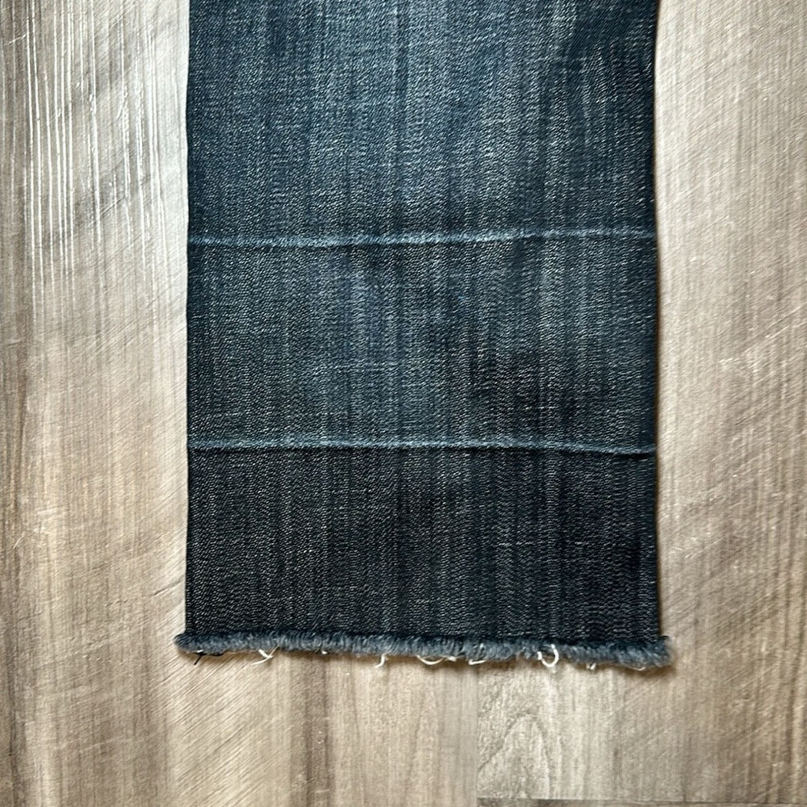 Other Vigoss The Jagger Distressed Straight Crop Jeans - 26 Size 26" / US 2 / IT 38 - 3 Thumbnail
