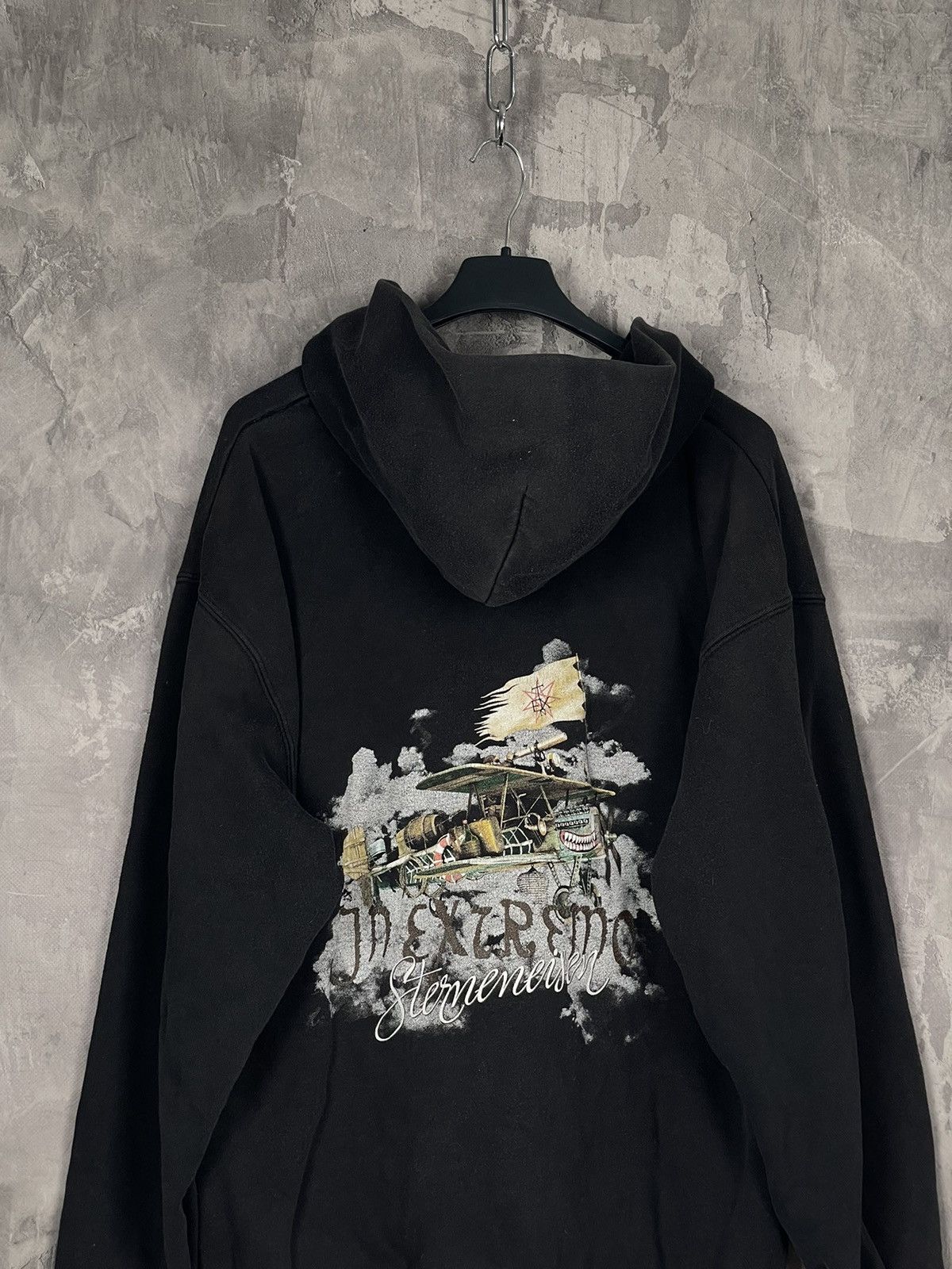 Band Tees × Vintage Vintage Hoodie In Extremo Rock Metal Grunge Punk Washed Size US L / EU 52-54 / 3 - 3 Thumbnail