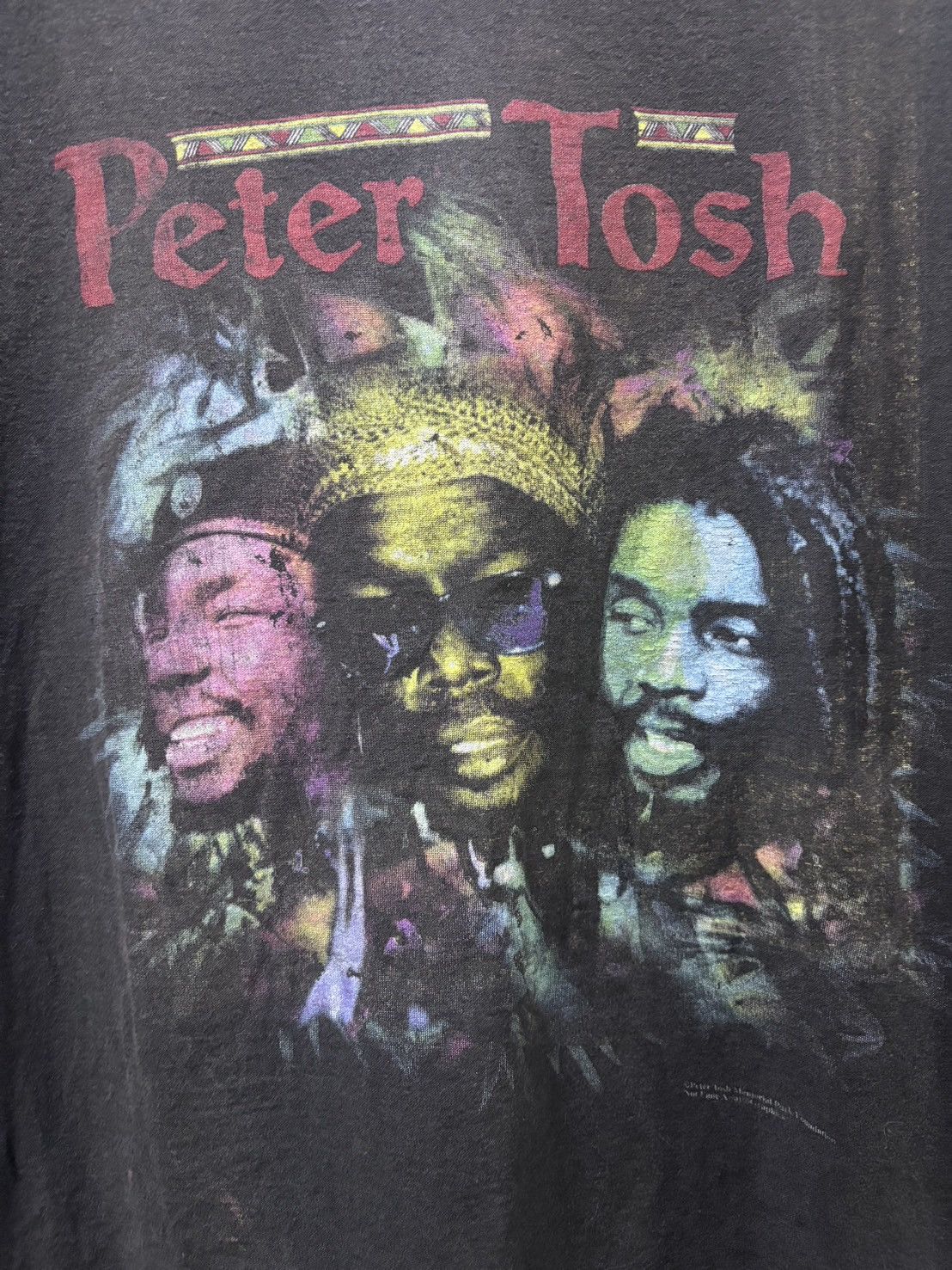 Vintage 1Of1 Vintage Bob marley/Peter tosh/woodstock1998 test print Size US L / EU 52-54 / 3 - 7 Thumbnail