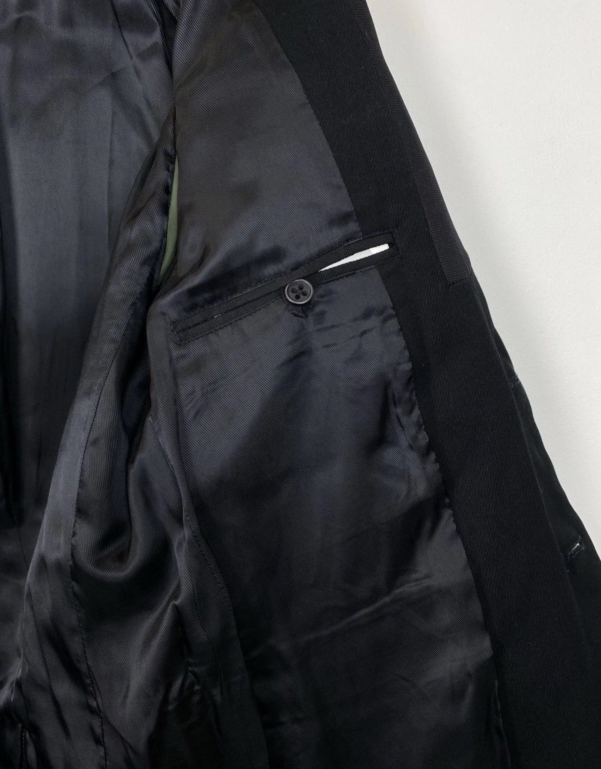 Diesel Diesel 2 Buttons Blazer Jacket Black Avant Garde CasualTop Size 40R - 8 Thumbnail